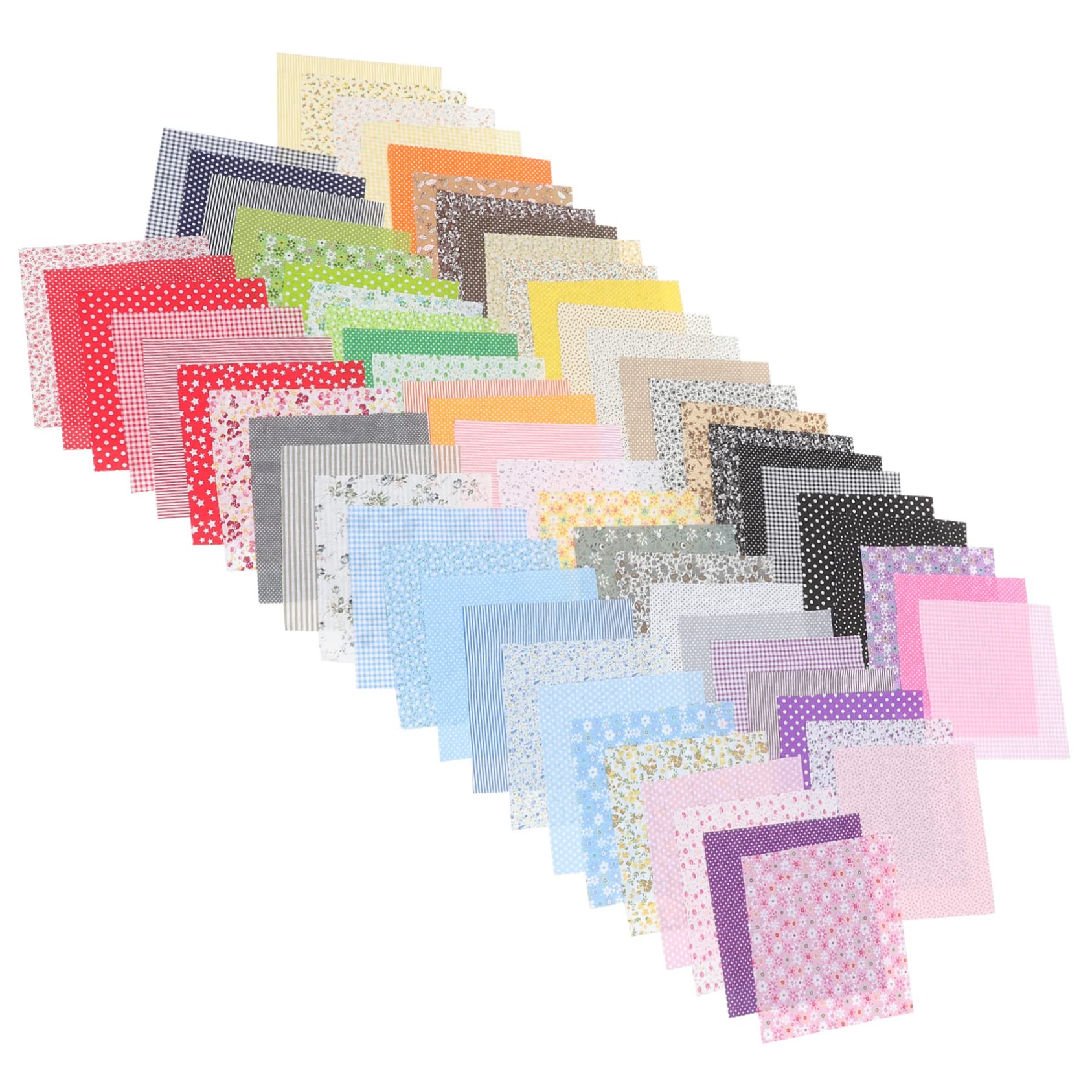 Lot de couture en tissu coton pour patchwork idéal pour partager des moments de bricolage