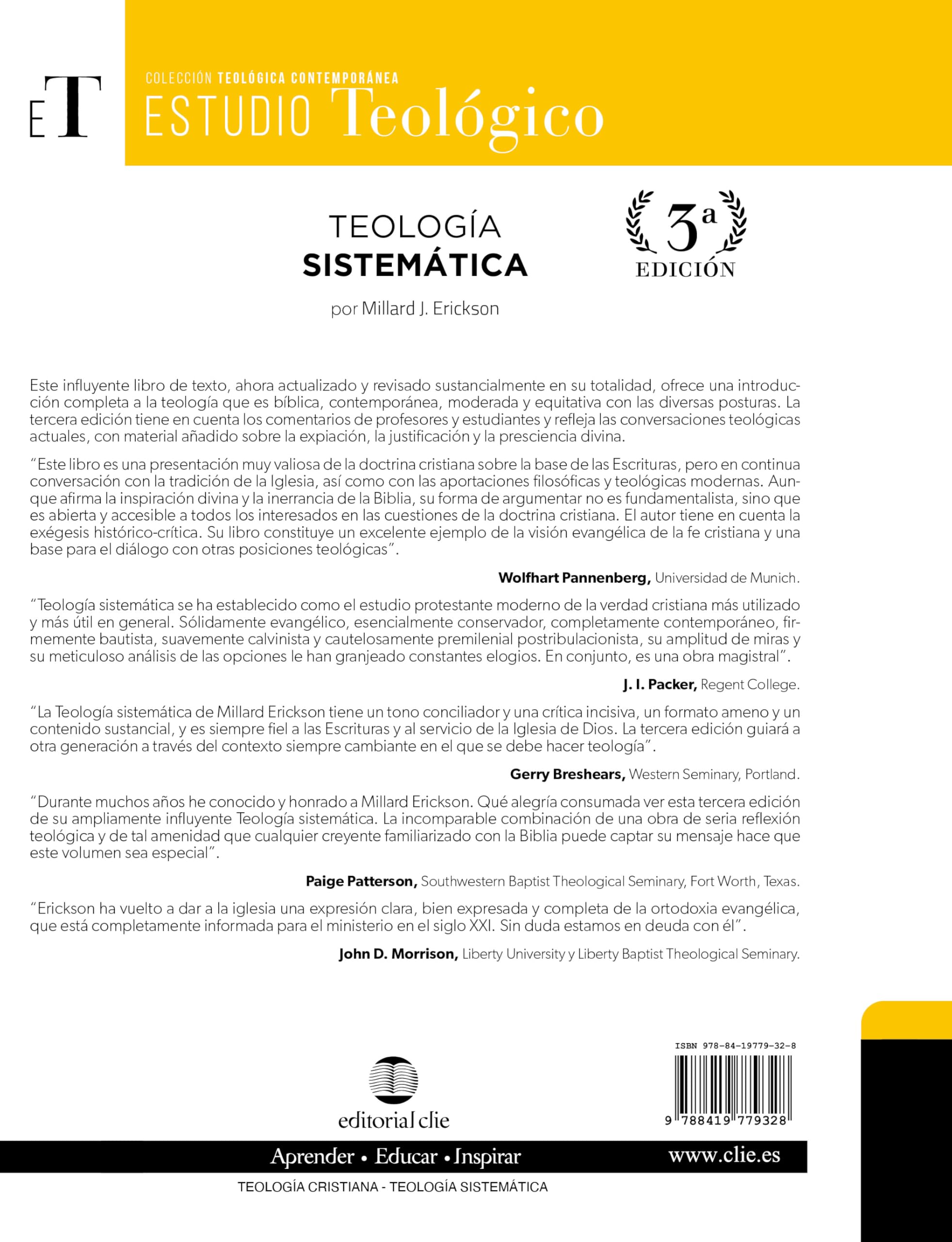 Teología sistemática: 28