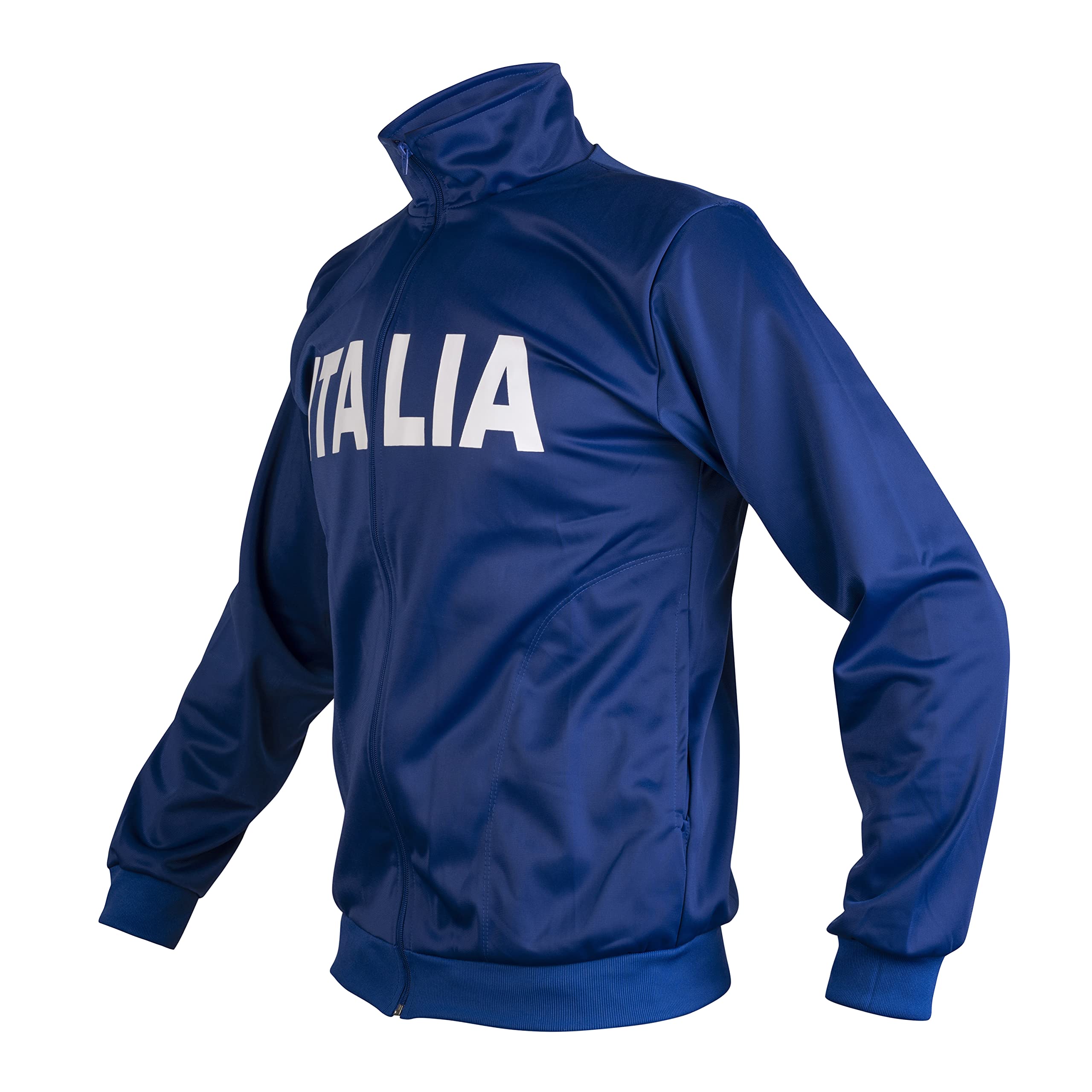 JL Sport ITALIA Włochy Narodowa 1990 kurtka drużyny piłkarskiej w stylu retro vintage Track Soccer Top