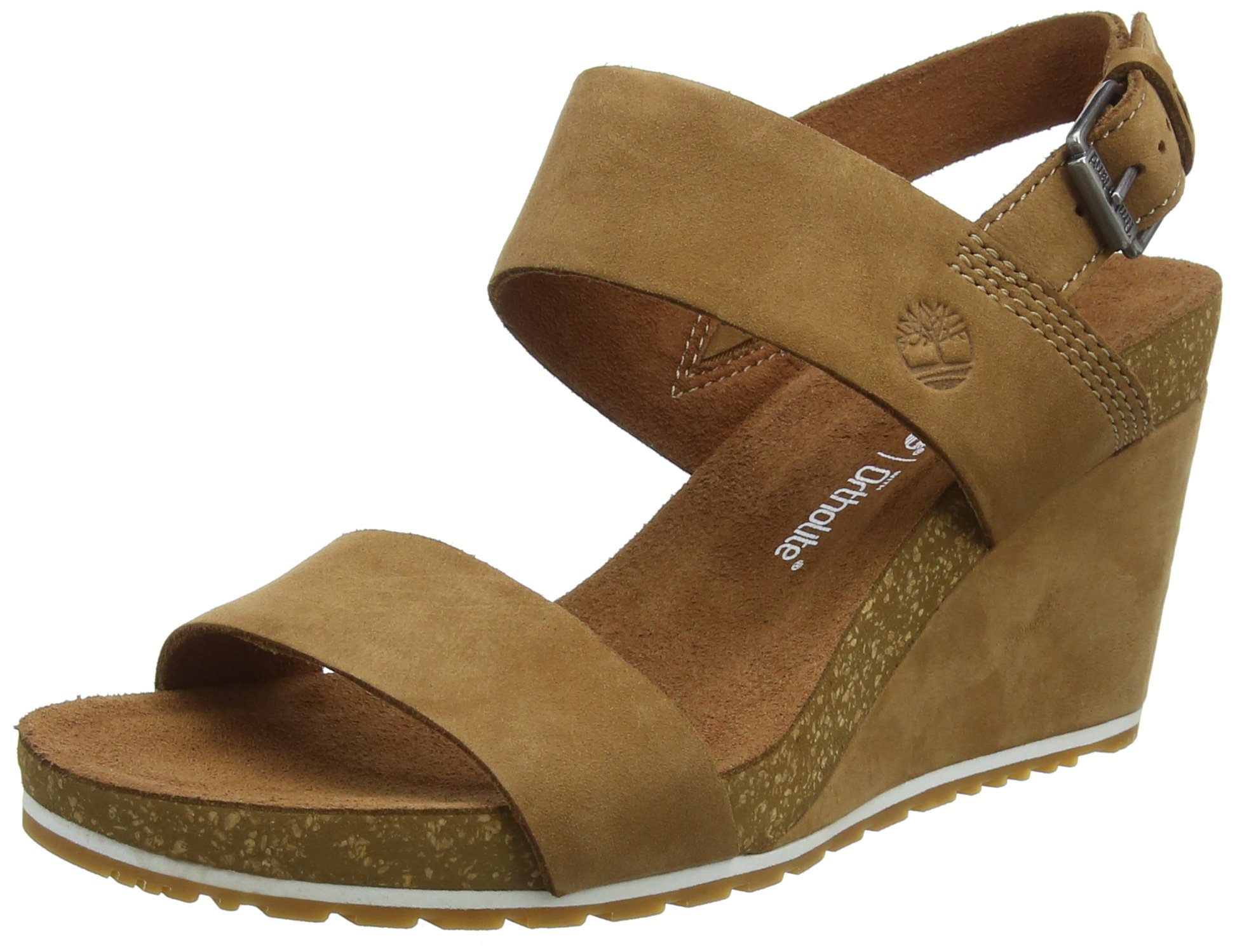 timberland capri sunset wedge black