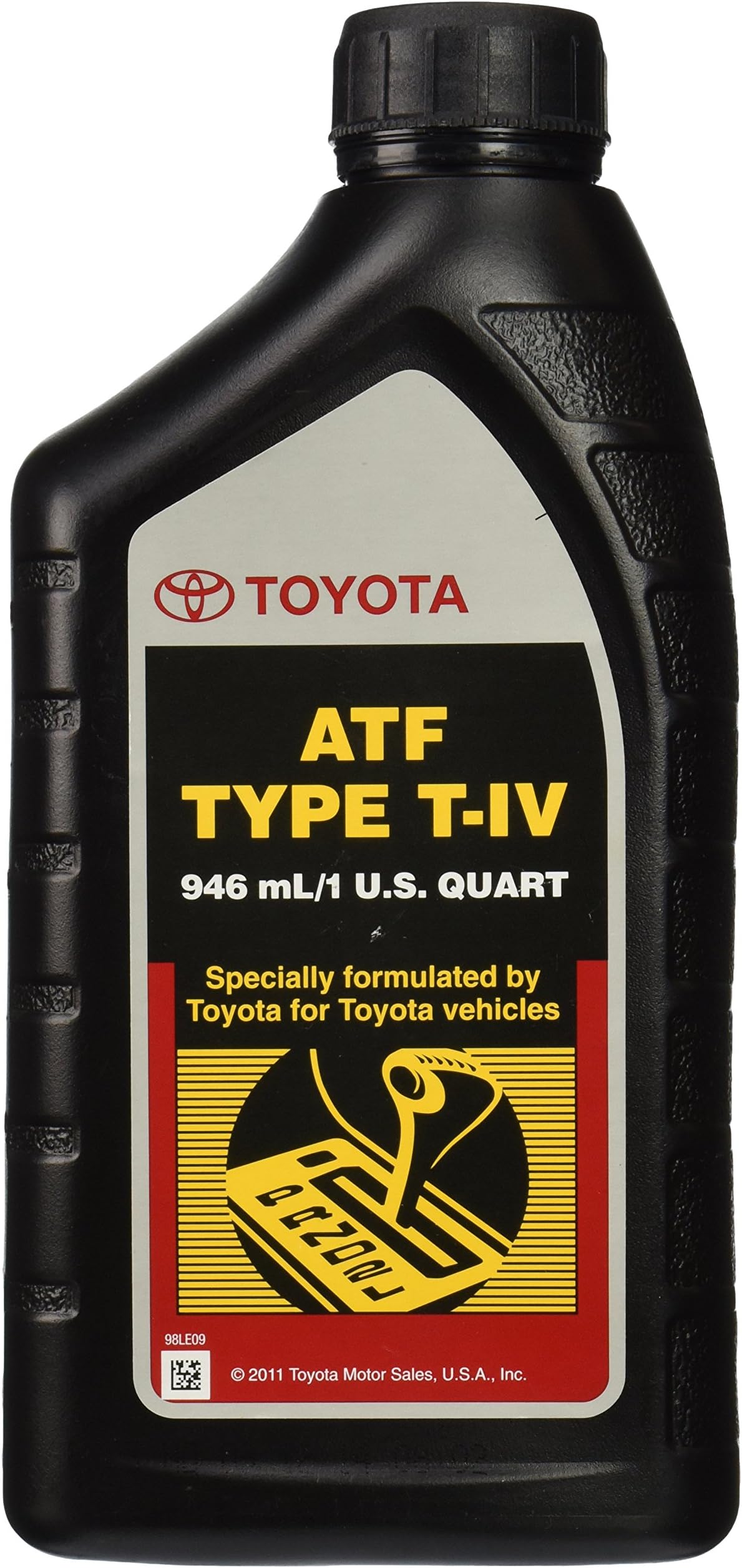 00279-000T4-0 Lexus ATF Automatic Transmission Fluid, Black