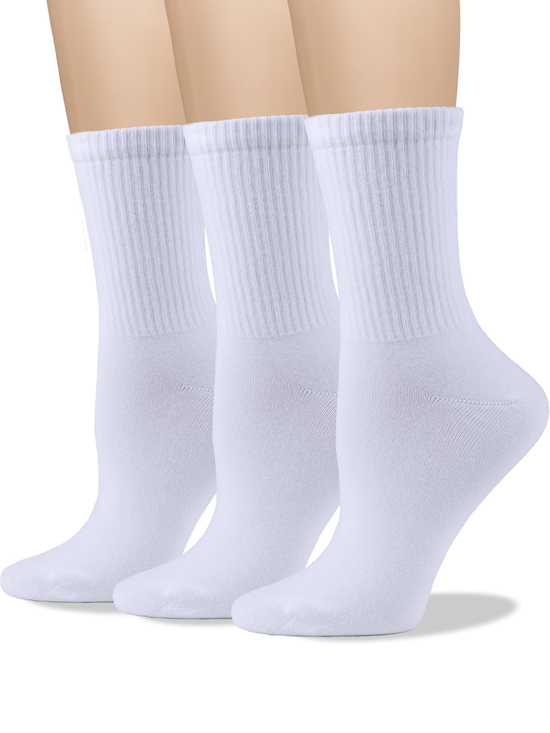 COTTON DAY Calcetines de vestir de algodón peinado suave para mujer, sin costuras, negro, blanco, gris, azul marino, marrón, beige