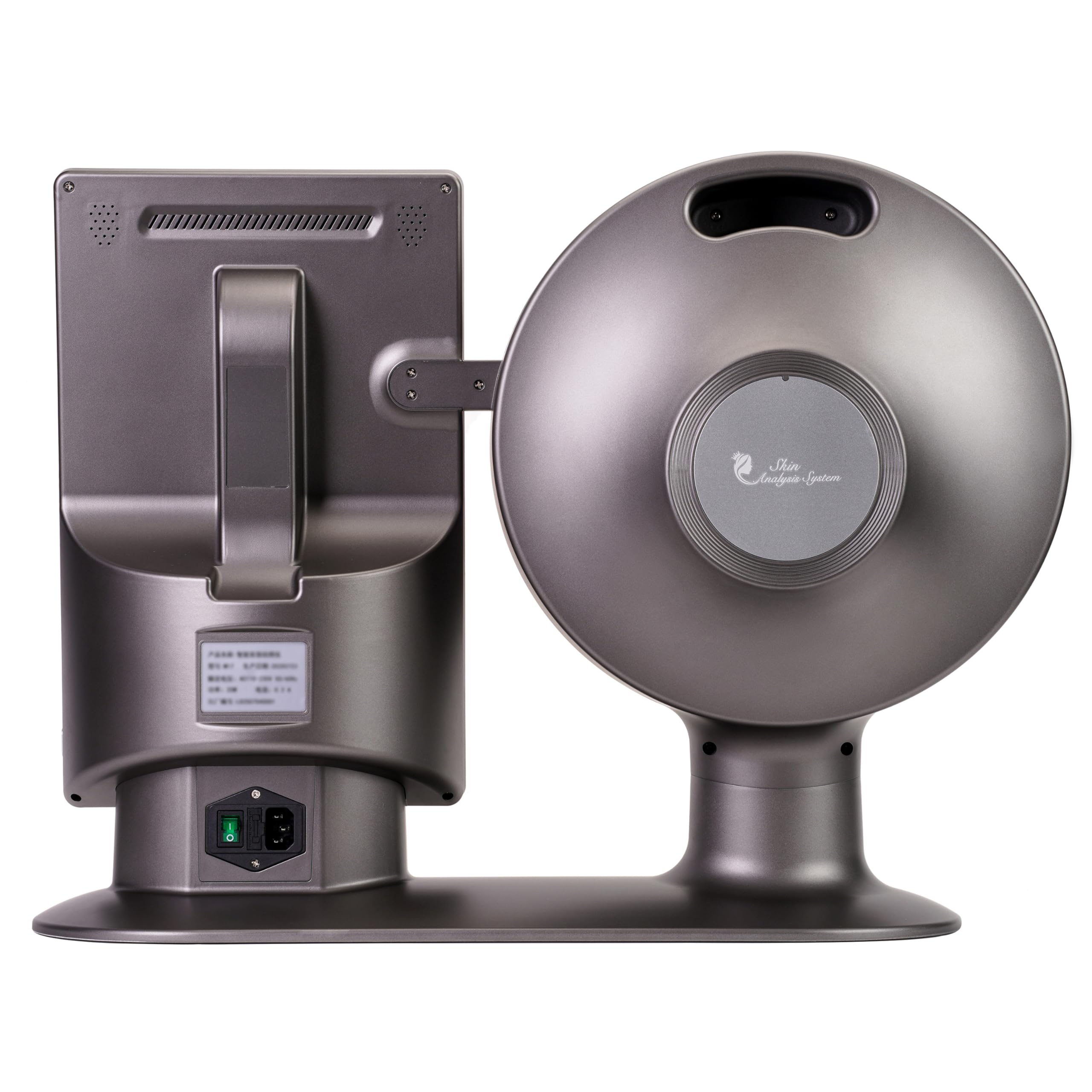 Elitzia Rilevatore di analizzatore della pelle 15,6 pollici HD AI Smart Facial Skin Analisi Macchina 10 Spettro 20 Megapixel