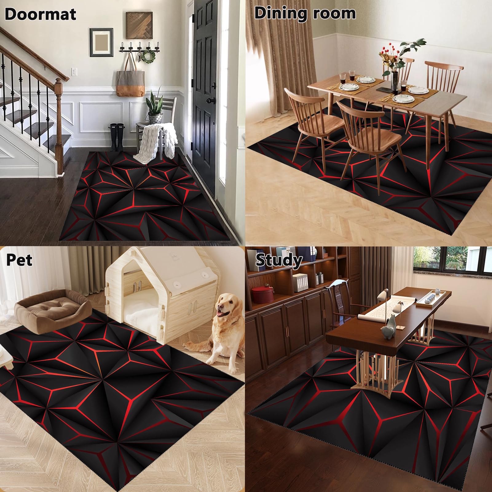 Protector Suelo Silla Ruedas Alfombra Silla Escritorio Antideslizante Alfombra Silla Gaming Alfombra Oficina para Silla con Ruedas Alfombra Protectora Suelo Silla Alfombra Gamer 100 x 140 cm