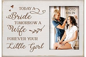 Yudarte Mother of the Bride Picture Frame - A Timeless Keepsake for a Cherished Bond