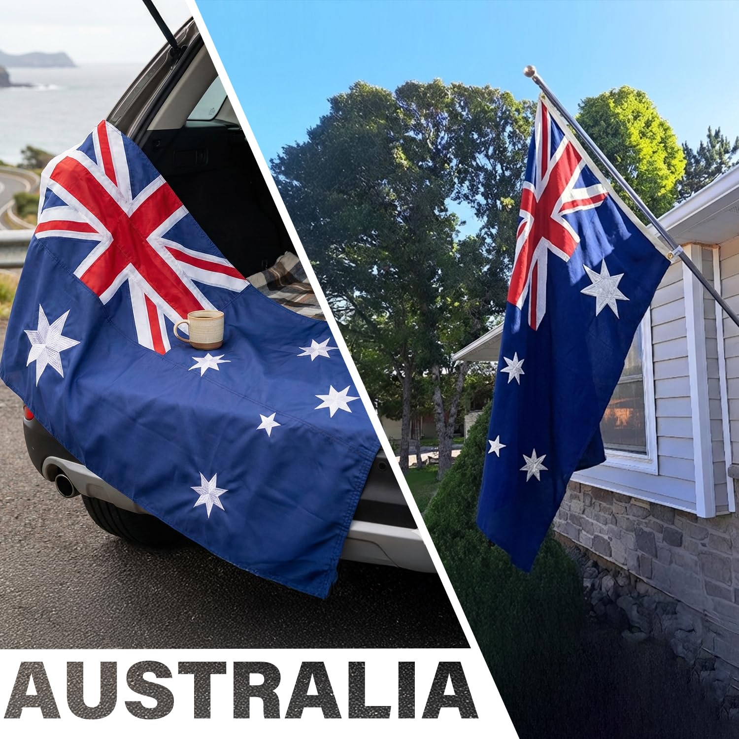 Amazon.com : XIFAN Premium Australia Flag 3x5 ft Outdoor, Large