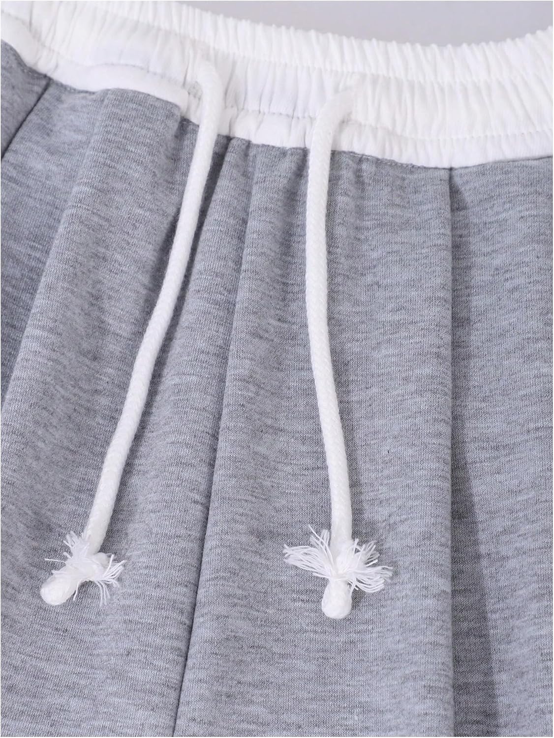 Girl's Wide Leg Sweatpants Baggy Drawstring Waist Sweat Pants Athletic Workout Trousers with Pocket - Image 5