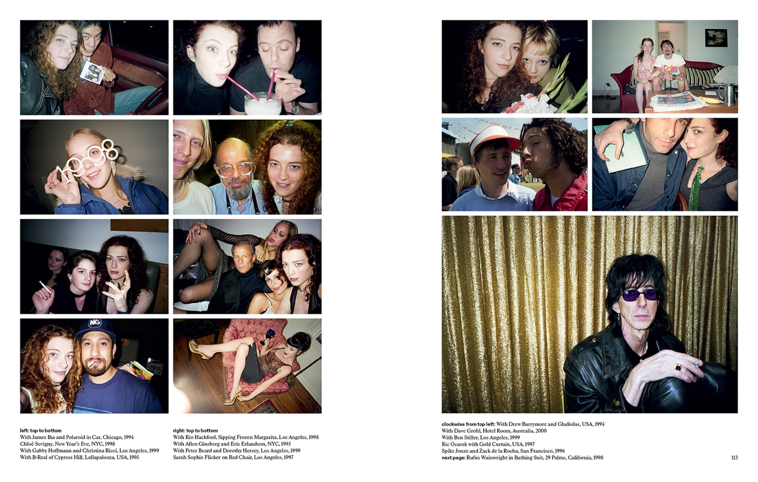Melissa Auf der Maur My 90s Rock Photographs /anglais
