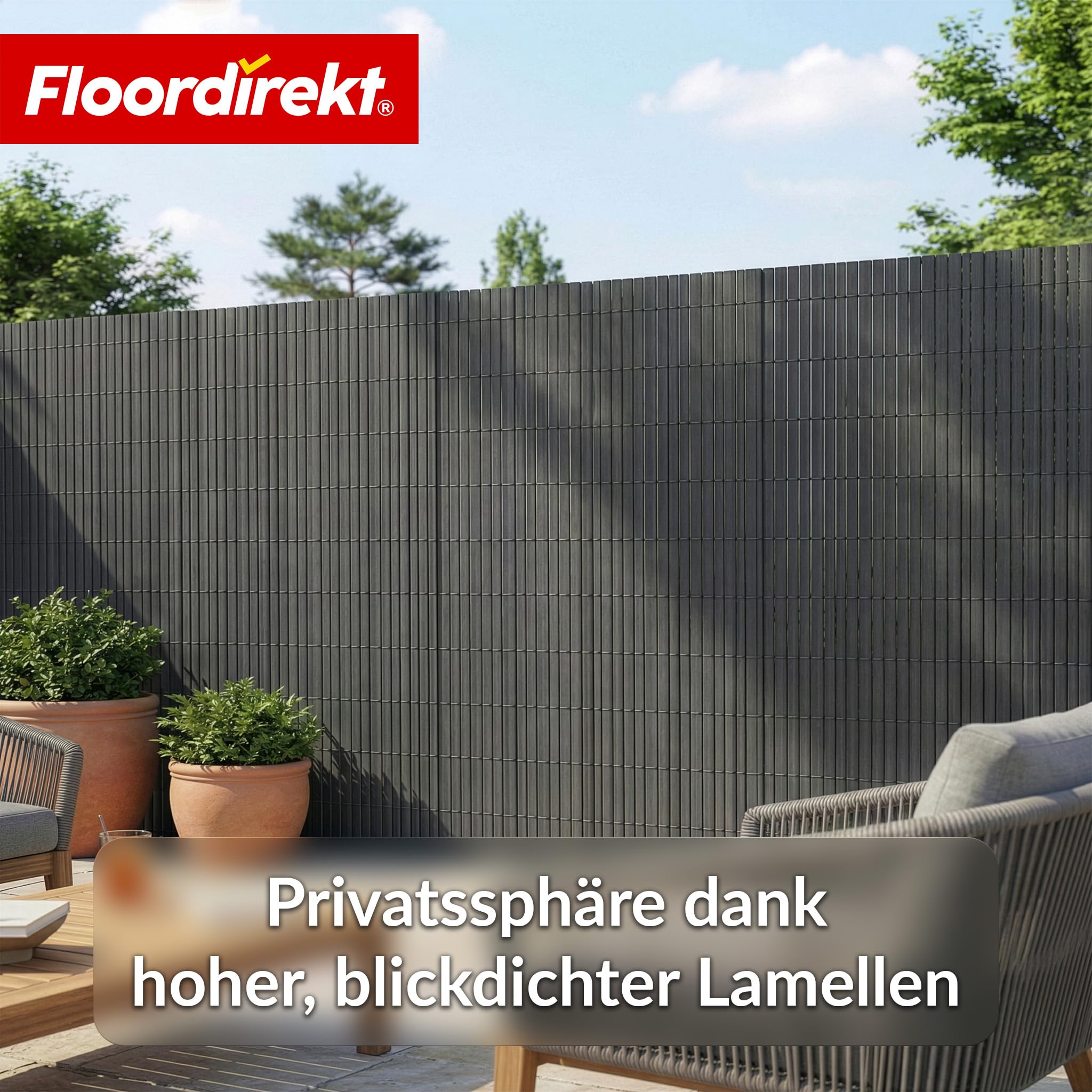 Recinzione di privacy, Schermata per la privacy della recinzione del condizionatore d'aria, recinzione per attrezzature della piscina, pannelli di recinzione per la privacy per l'esterno(Color:4 Panel