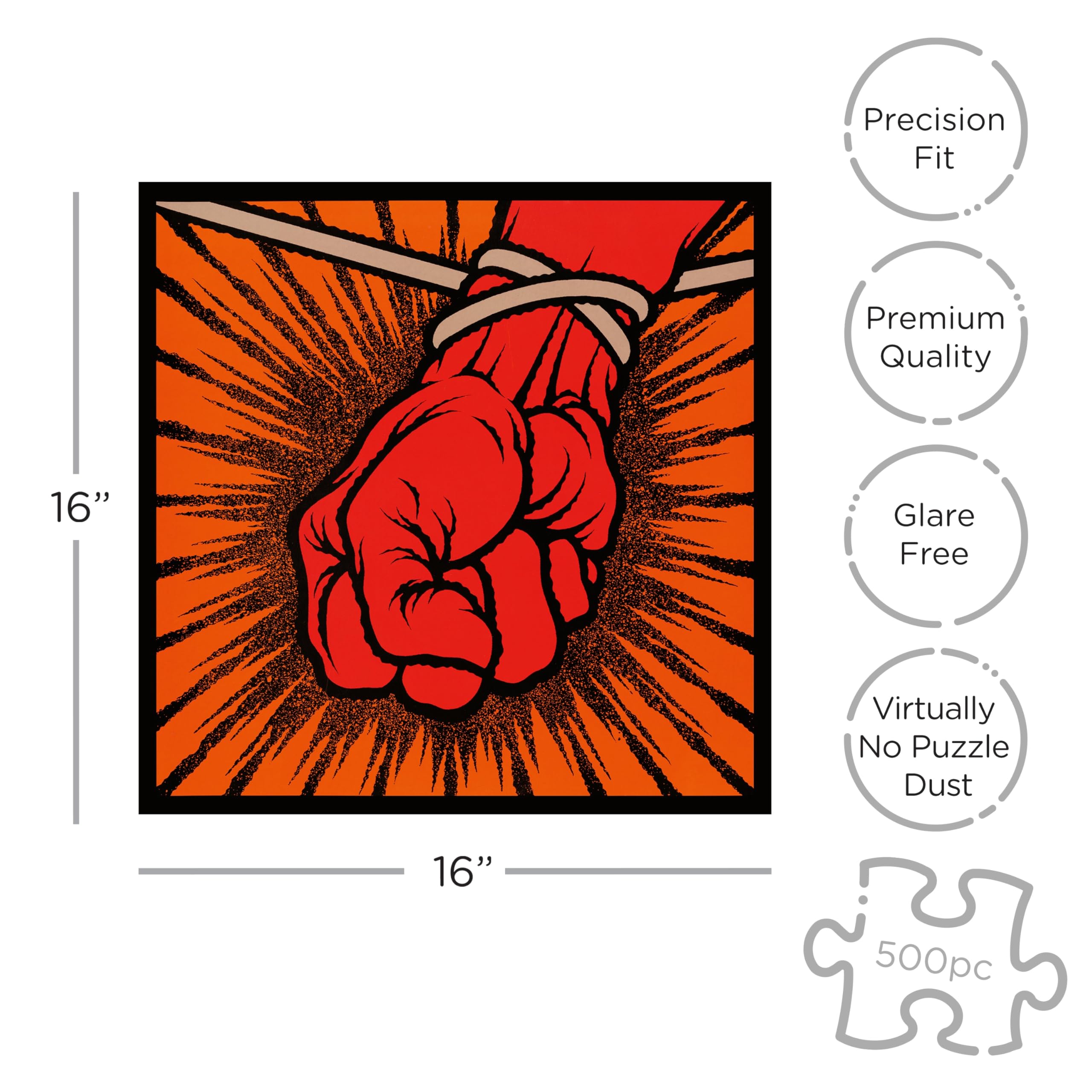 Amazon.com: Metallica St Anger (500 Piece Jigsaw Puzzle