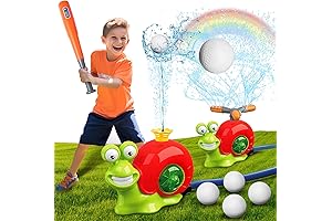 Snail Water Sprinkler Ball: Dual-Purpose Toy for Backyard Water Fun