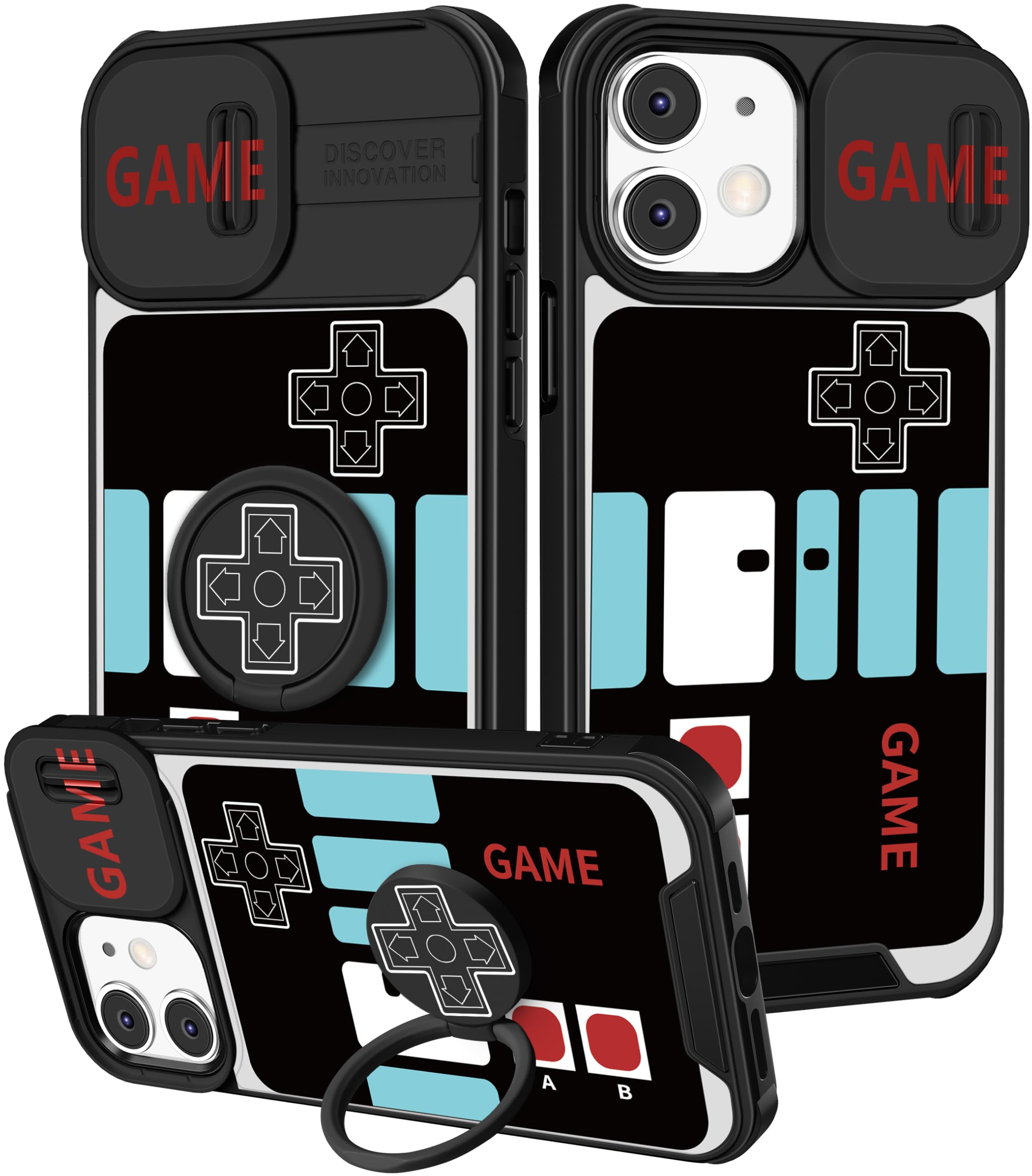 Funermei for iPhone 11 Case - Women Girls Cute Phone Cover Girly Pretty Aesthetic Game Unique Design with Camera Cover Funda for Apple for iPhone 11