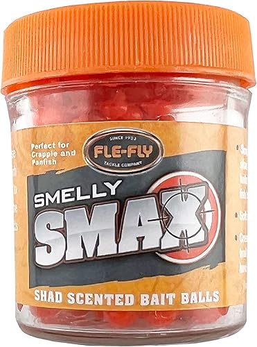 FLE-FLY Smell Smax - Bolas de cebo perfumadas para trucha, pez pan, salmón y más