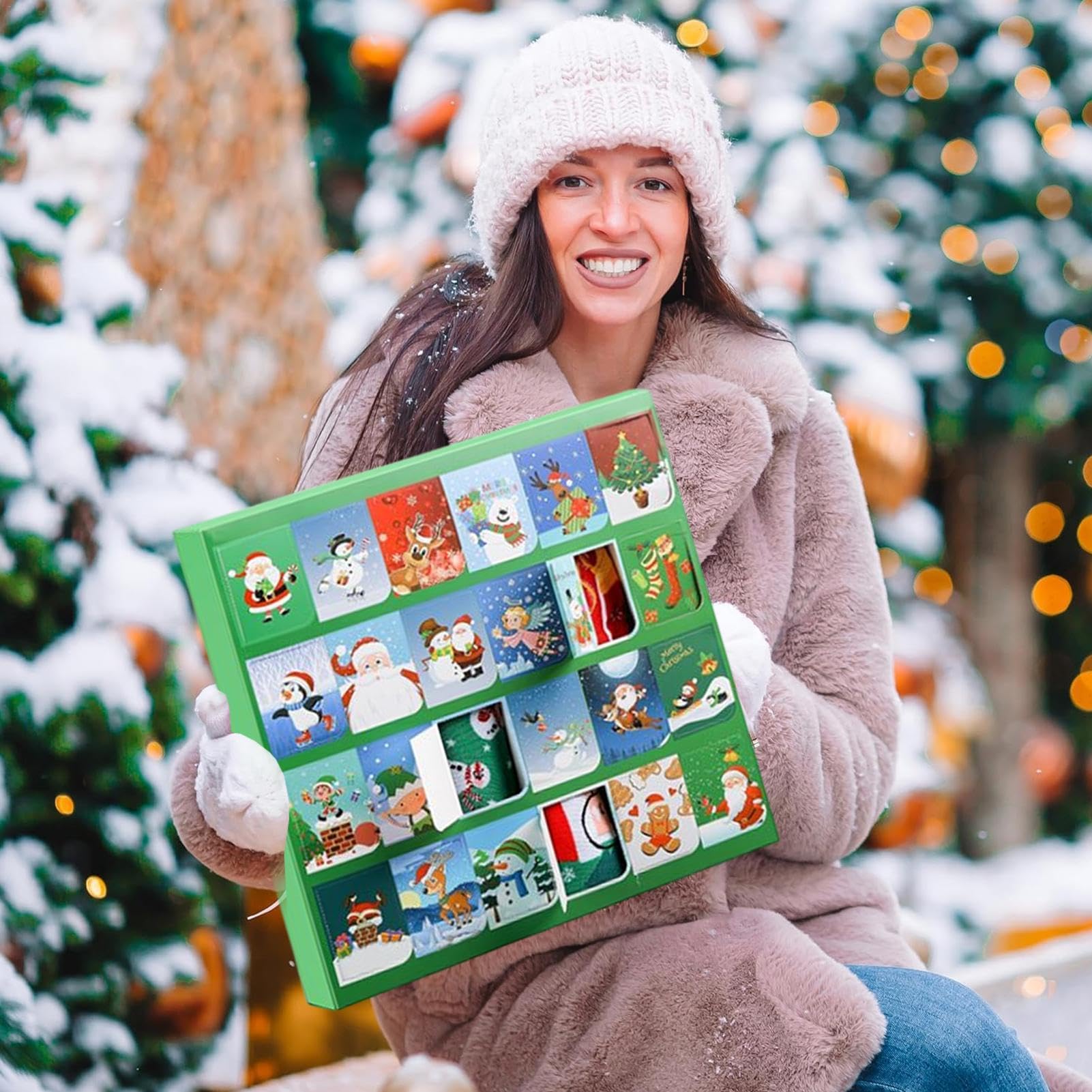 Holiday Blessings アドベントカレンダー　クリスマスソックス Holiday Blessings アドベントカレンダー クリスマスソックス