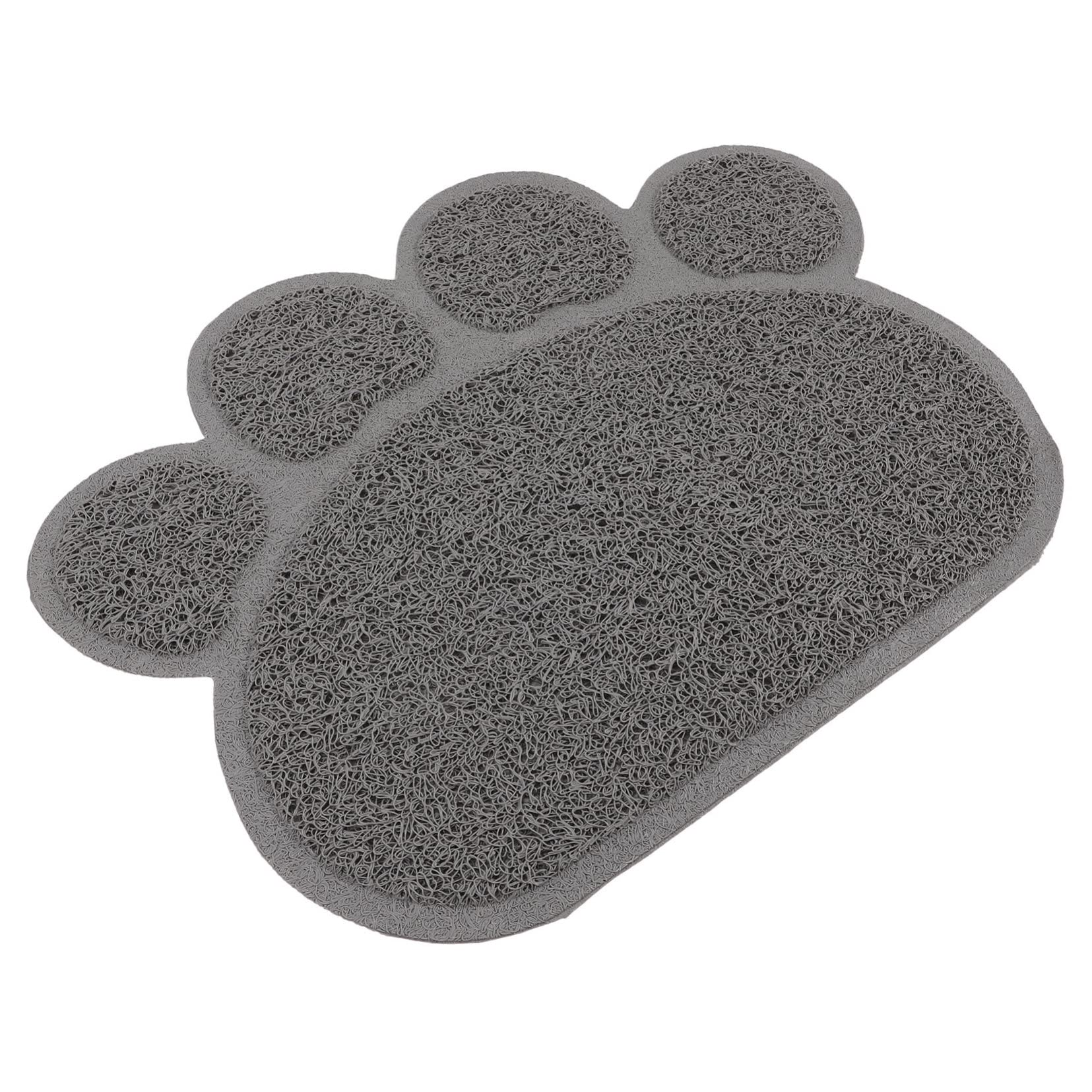 BESPORTBLE 3stücke Indoor Katzenstreu Matte Rutschfeste Und Langlebige Katzentoilettenunterlage Für Haustiere Vielseitige Futterunterlage