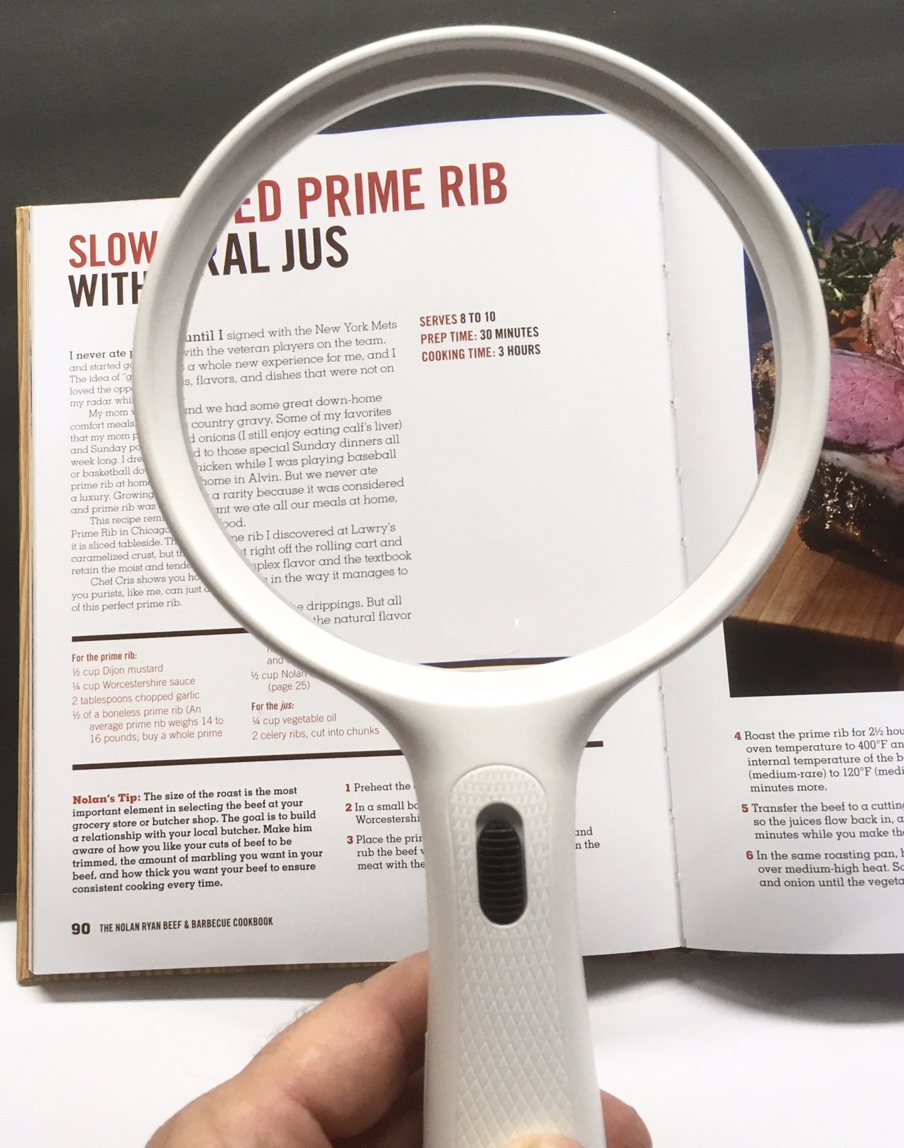 5 Inch Extra Large LED Magnifier Magnifying Glass, Huge 5