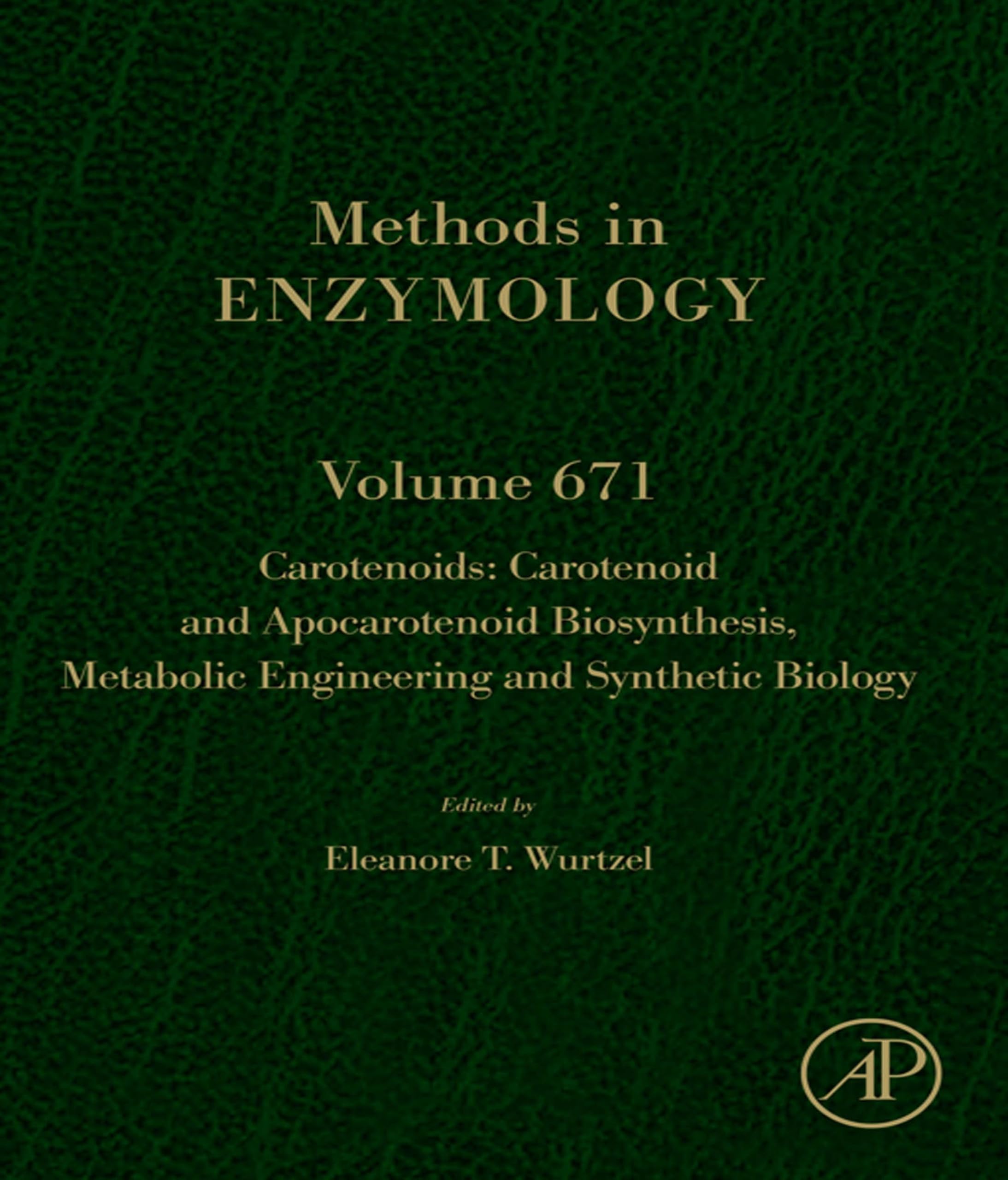 Carotenoid Apocarotenoid Biosynthesis Methods in Enzymology