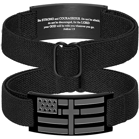 Stocking Stuffers - Christmas Gifts for Grandkids - Bracelets for Boy Men American ...