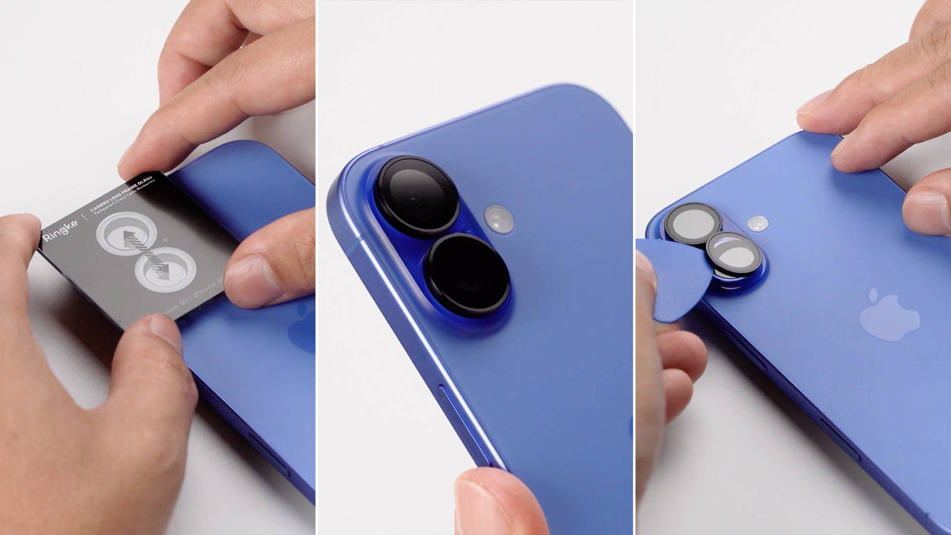 Protection Caméra Iphone 16 Ringke Plus, IPhone 16 Verre Tre Protection Camera Iphone 16