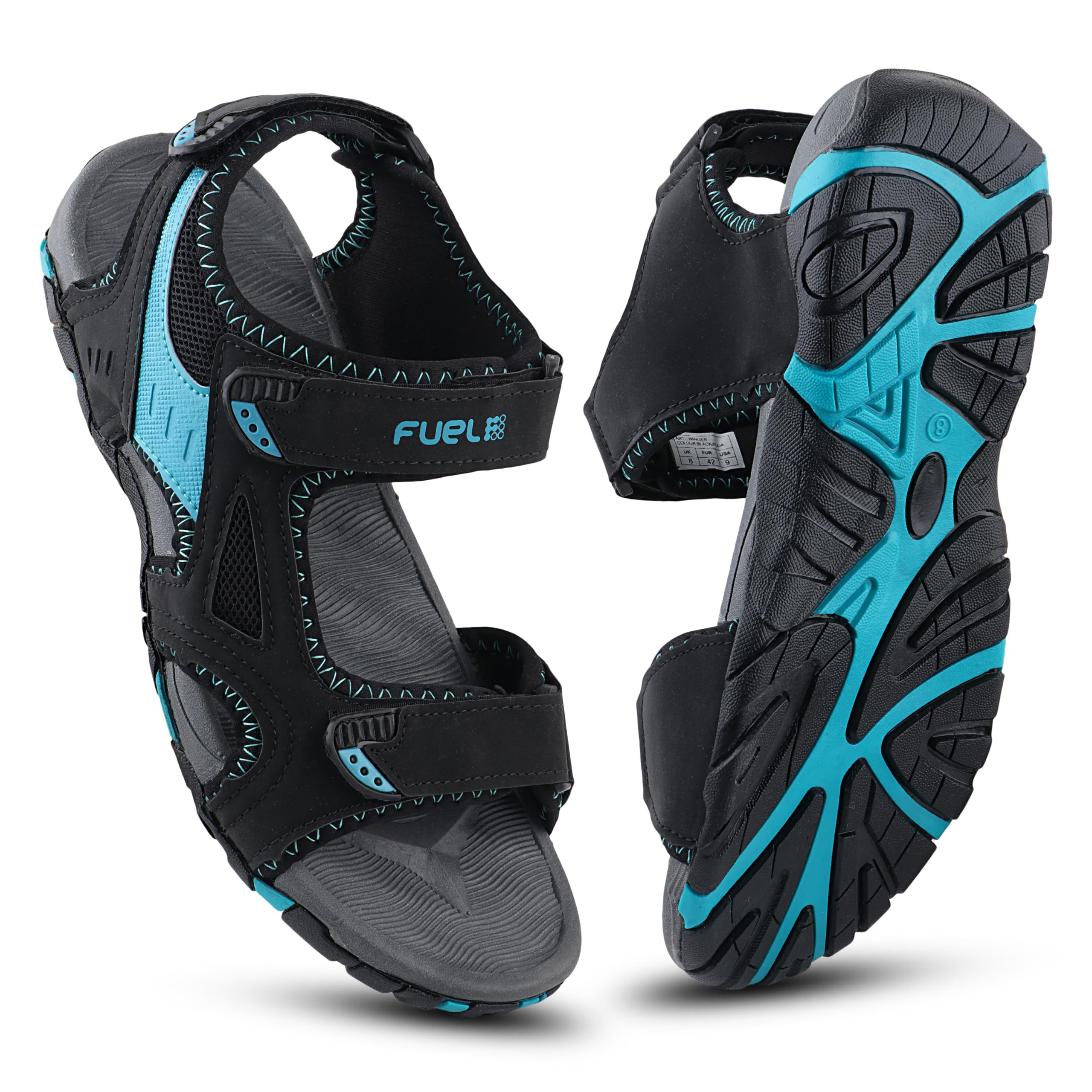 FUEL Winger Sandals & Floaters for Mens & Boys Comfortable & Lightweight Dailywear, Anti-Skid Flexible & Breathable for Running, Walking Stylish Casual Sandal for Outdoor Footwear For Gents (B0D31V5SZT) Amazon Price History, Amazon Price Tracker