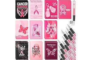 Exclusive Tenceur 120 Pcs Breast Cancer Notebook Pen Set
