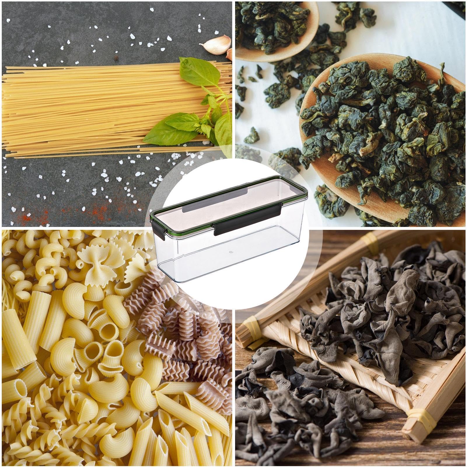 Aufbewahrungsdose Für Die Küche Vorratsdosen Luftdicht Aufbewahrungsbox Küche Spaghetti Nudel Lasagne Kanister Teigbehälter Für Speisekammer Spaghetti Aufbewahrung Pasta Vorratsbehälter Für Nudeln