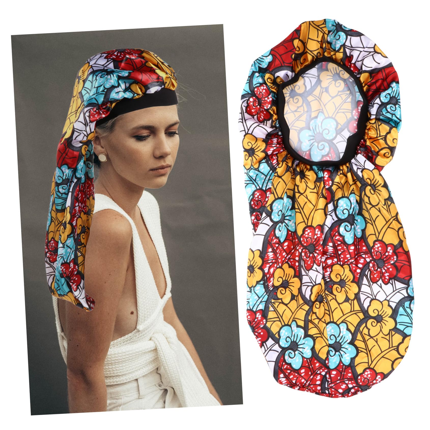 FRCOLOR 6piezas Gorro De Elástico Para Cabello Para Trenzas y Noche Diseño Cómodo y Para y De Cabello