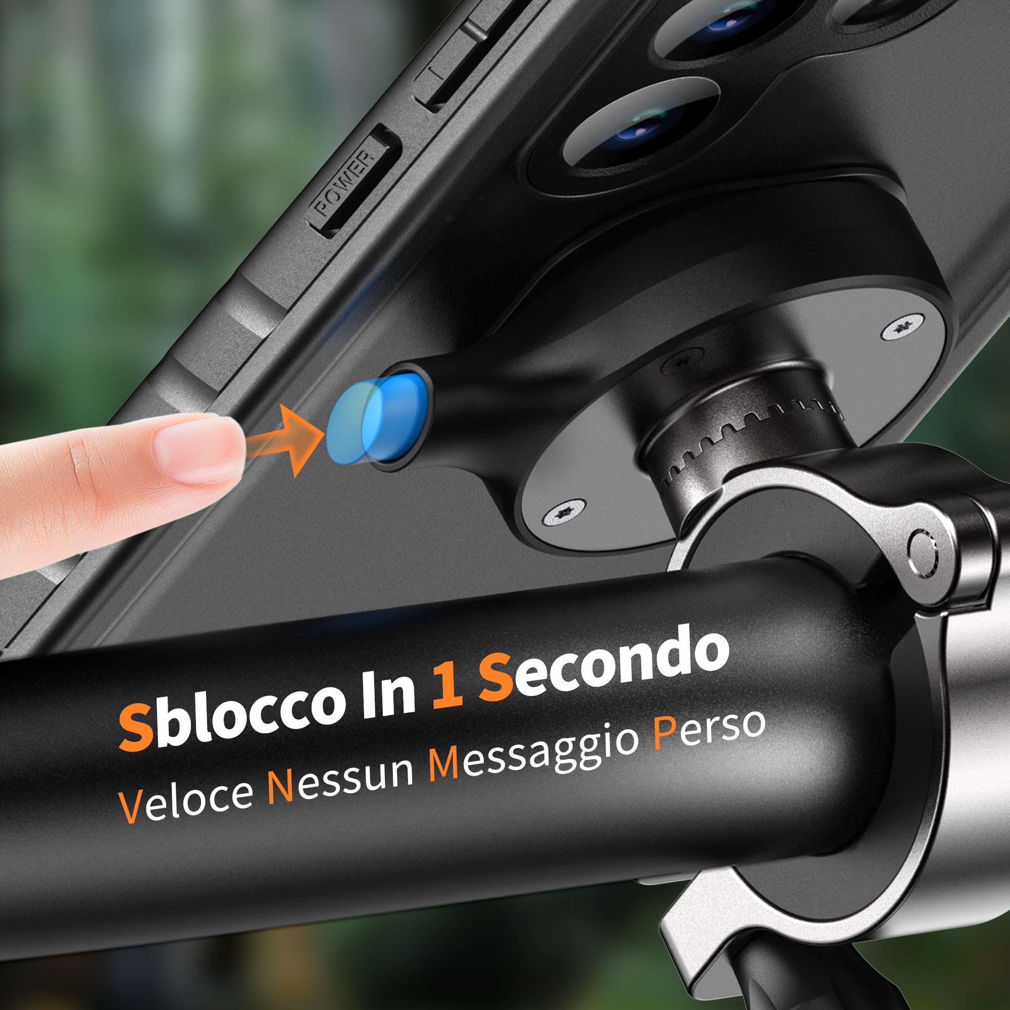 Cozycase Impermeabile Porta Telefono Bici Moto Per Samsung Galaxy S26 Ultra