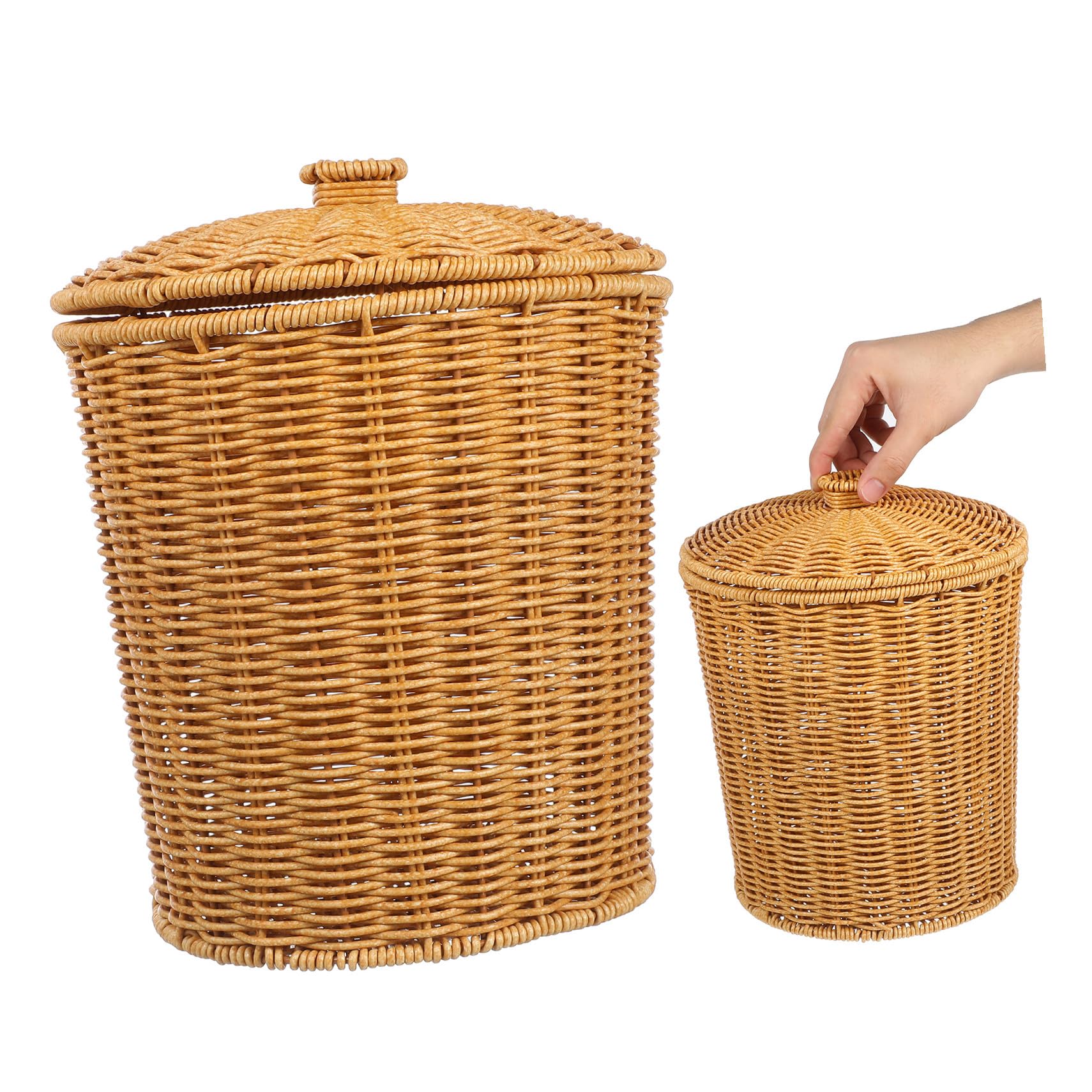 Panier à linge petit porte-jouets et porte-objets en PP stable