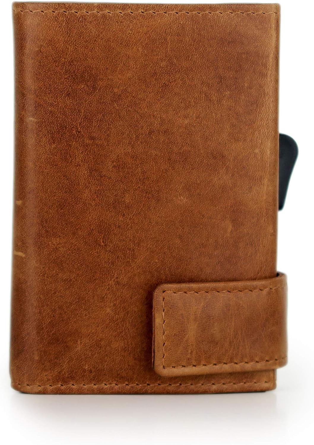SecWal Zipped Coin Holder Sw1dallas-04 cognac brown