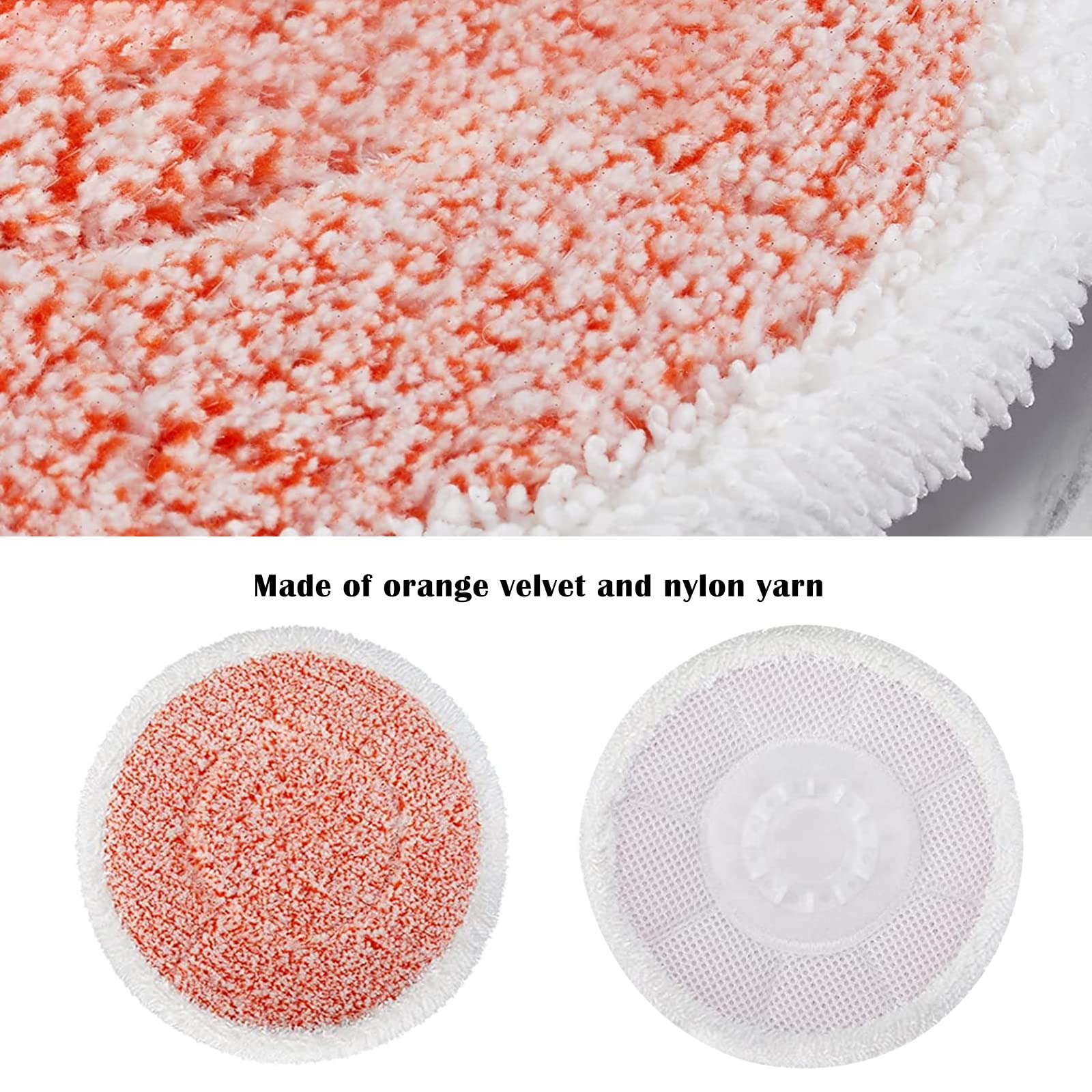 AlfaBot Replacement Pads for X7 X8 Window Cleaning Robot- 6 Set/12 Pieces