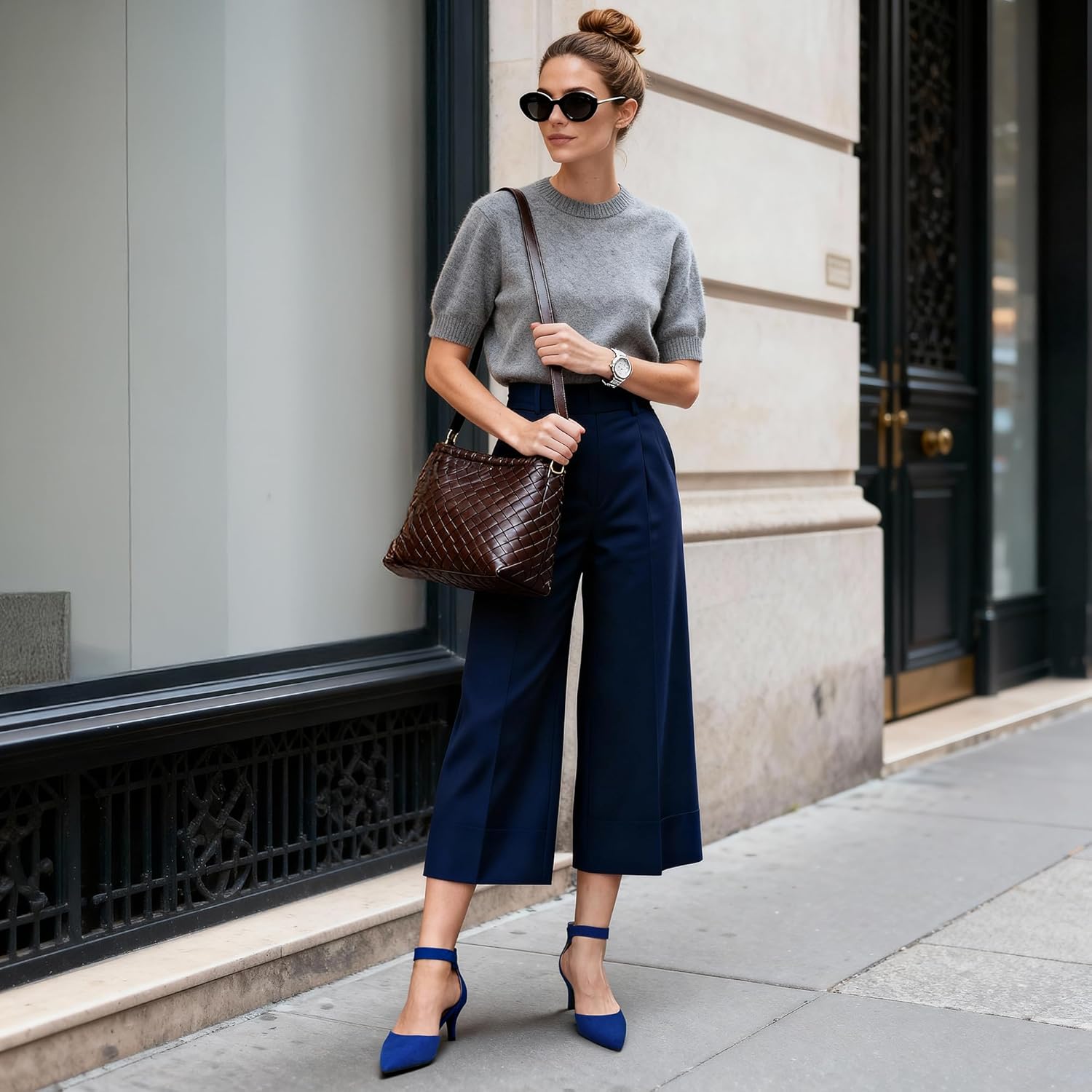 DREAM PAIRS Kitten Heel Low Heel for Women Closed Pointed Toe Pumps Wedding Party Sexy Dress Shoes Lowpointed - Image 3