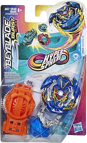 Miniatura 2 de Beyblade Burst Rise Hypersphere Sword Valtryek V5 - Paquete de iniciación – Juguete de combate tipo ataque y lanzador de giro derecho/izquierdo, a