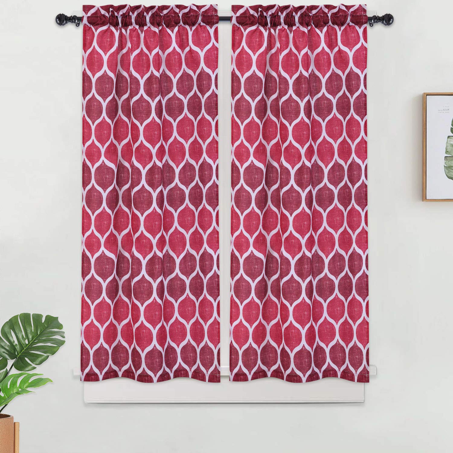 Sewing Pattern Cafe Curtains Curtains & Drapes 2023