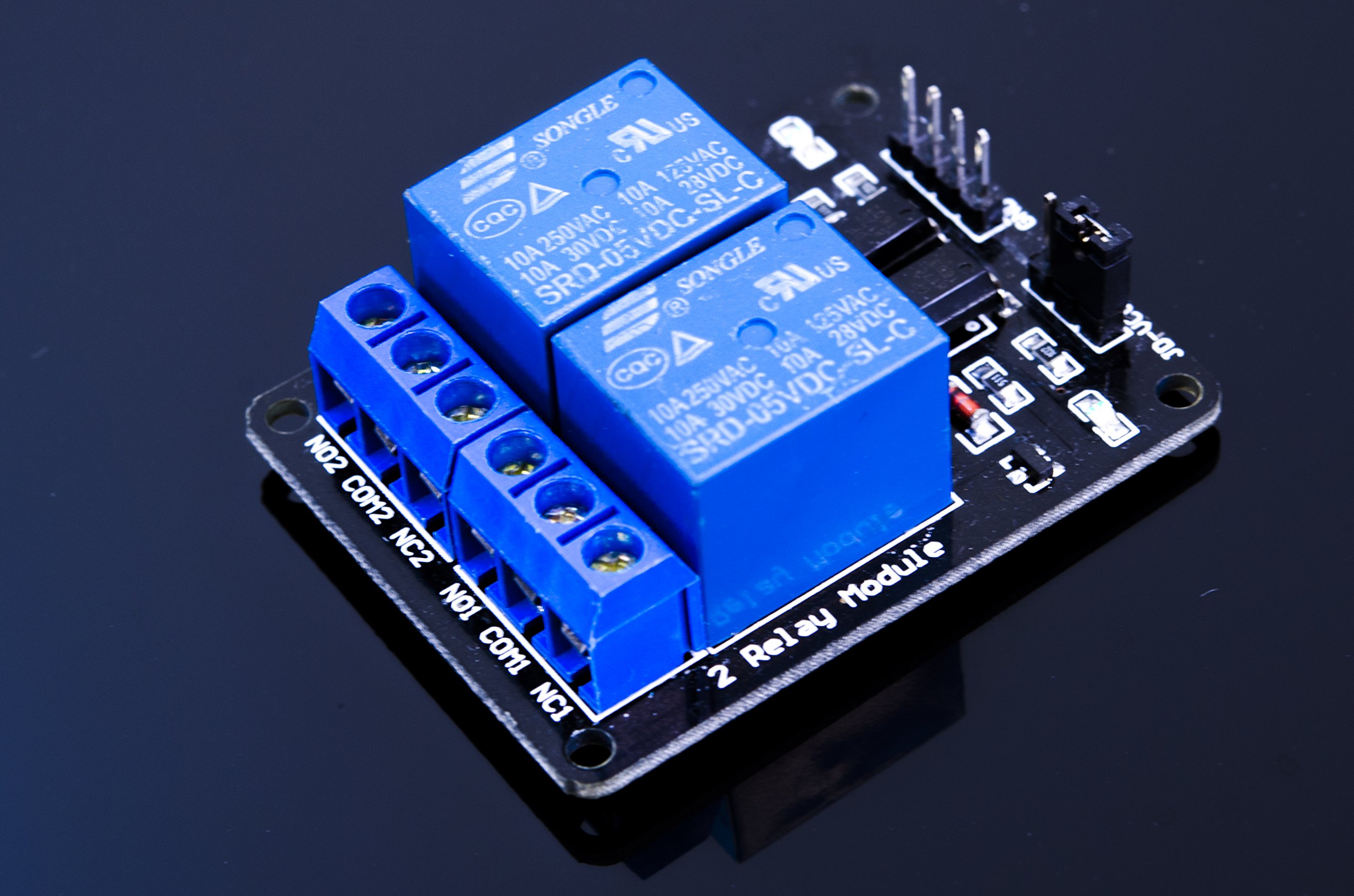 Acrobotic 2 Channel Relay Board Ac250v 10a Dc30v 10a Arduino ...