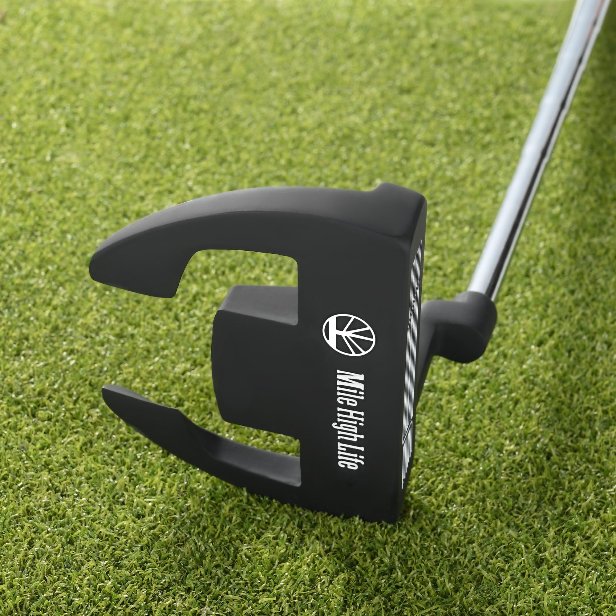 Mile High Life | Men’s Golf Putter w Premium Grip | Right Handed Putters w Aim Line | Entry Level Golfer Putter | Value Alternative to Major Brands