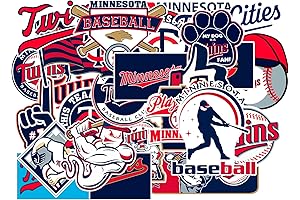 JOL Minnesota Twins Baseball Sticker Variety 25-Pack
