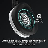 Turtle Beach Stealth 600 vezeték nélküli gamer headset PlayStationhoz fehér 80 óra 50 mm hangszóró Bluetooth PS5 PS4 PC 4