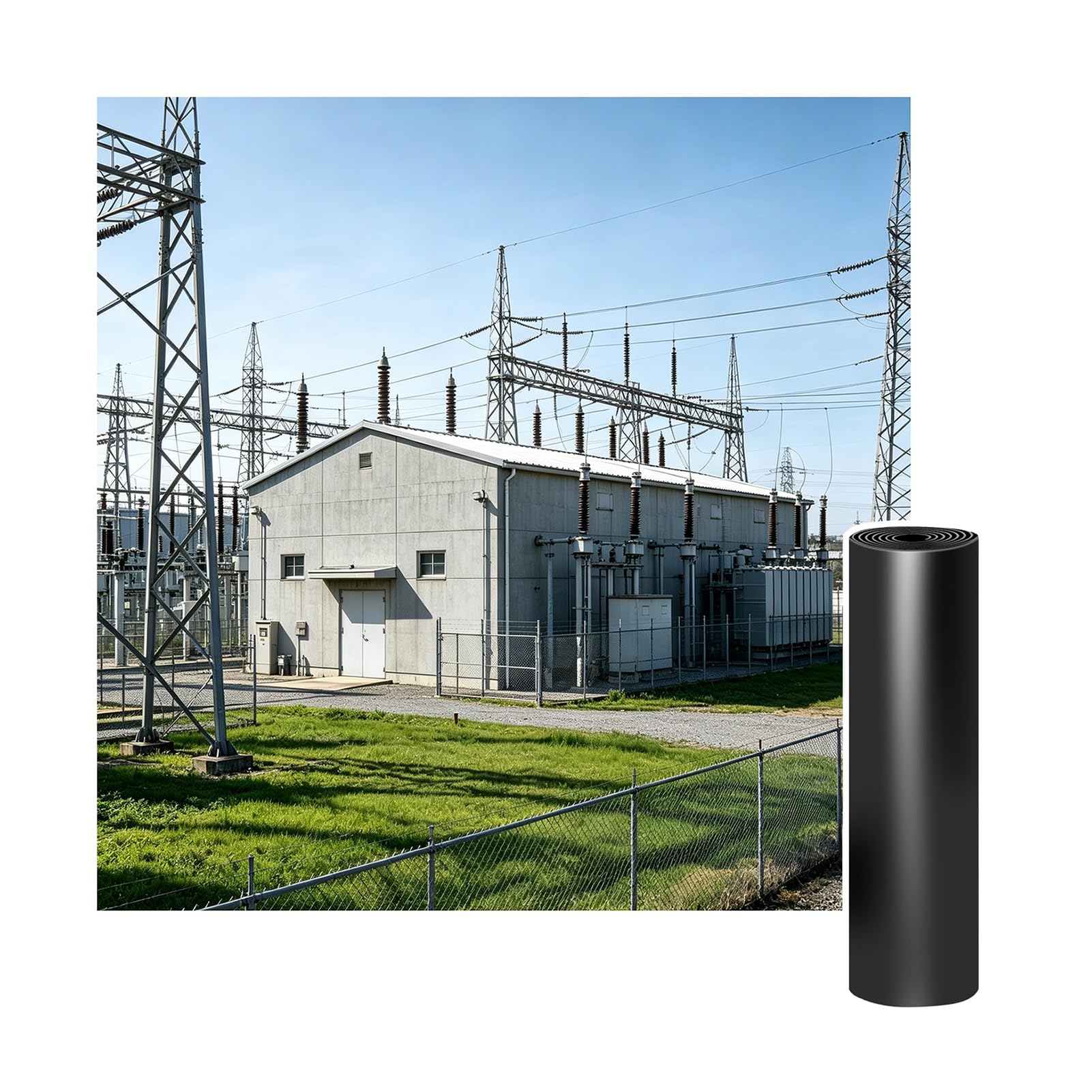 Elektrische Sicherheitsmattenrolle Für Factory