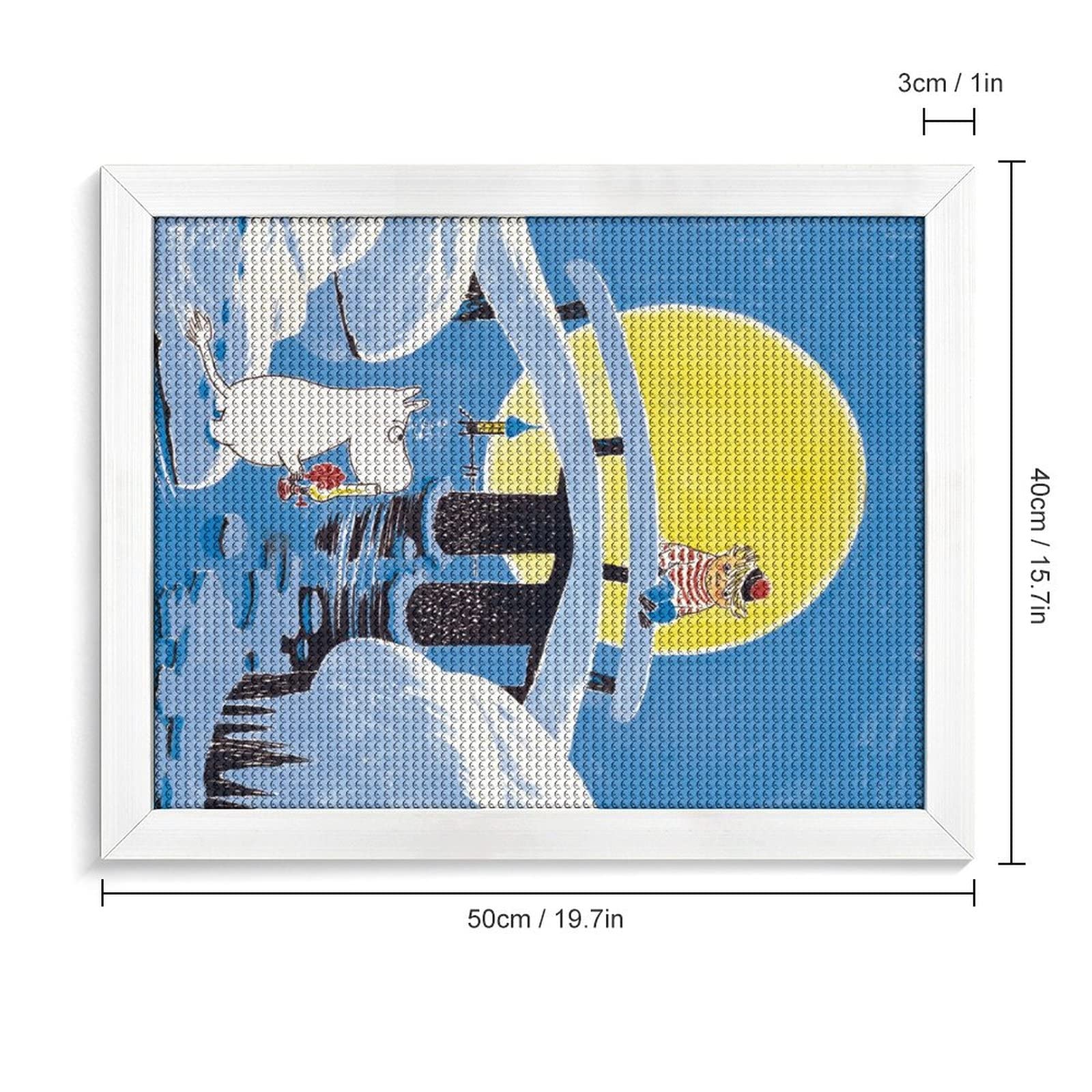 ●美品 【美術品：刺繍絵】白頭山・天池 88cm × 50cm (額縁含む) ○美品 【美術品：刺繍絵】白頭山・天池 88cm × 50cm (額縁含む