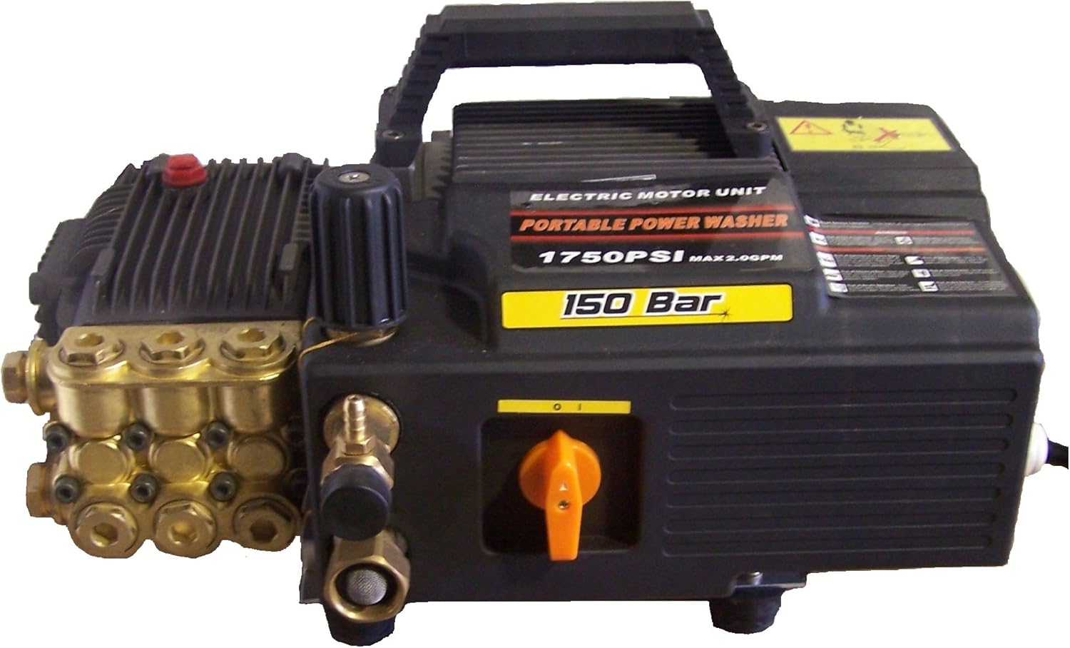 Electric Pressure Washer Commercial Grade 1750 PSI Patio