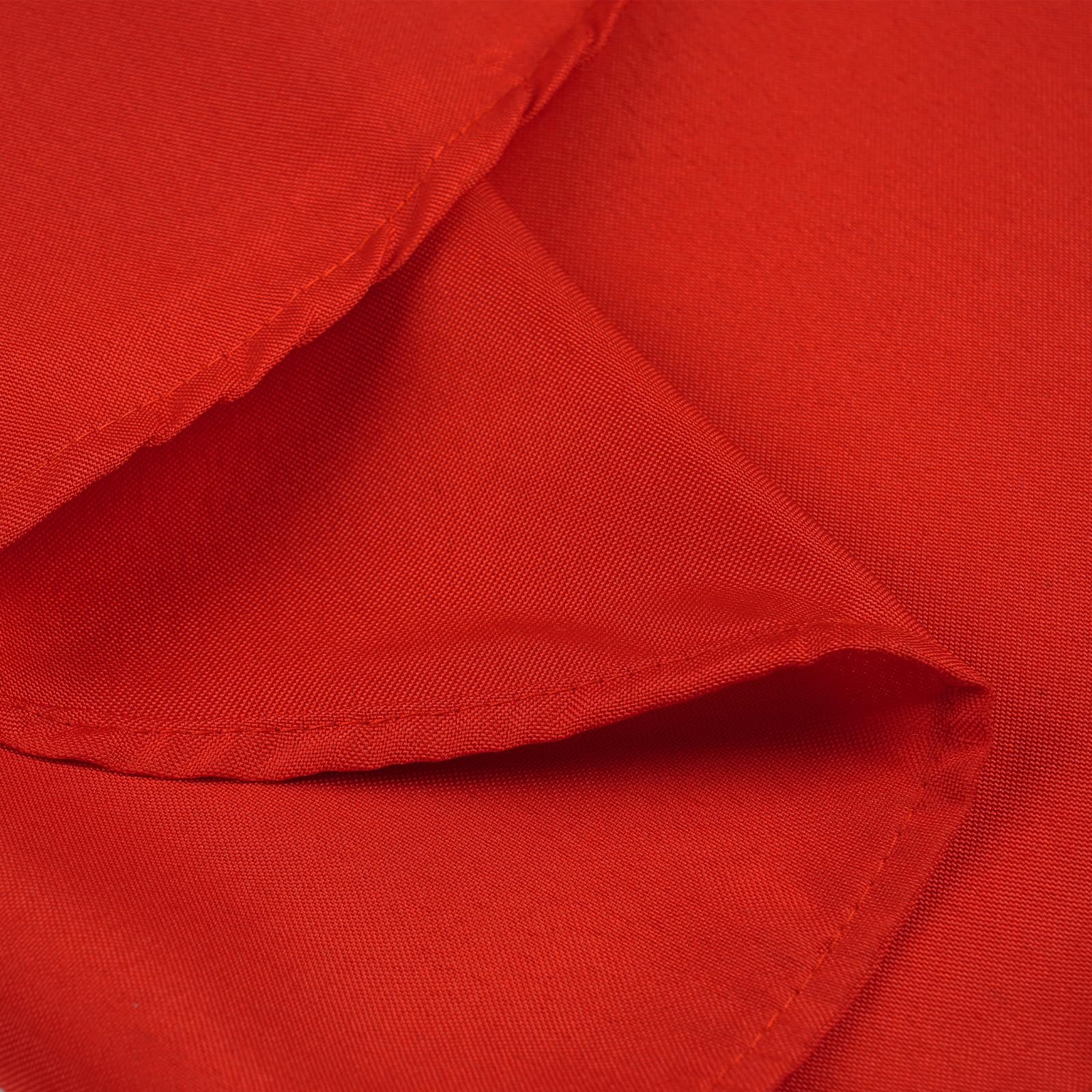Zdada Red Round Table Cloth, 152cm/60Inch Large Circular Table Cloths - Image 4