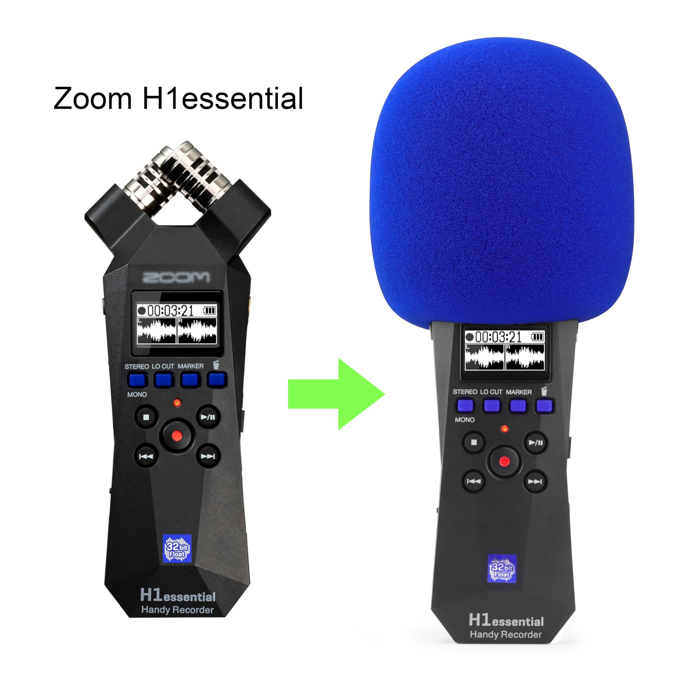 Amazon.com: LEFXMOPHY Pop Filter for Zoom H1essential Stereo Handy