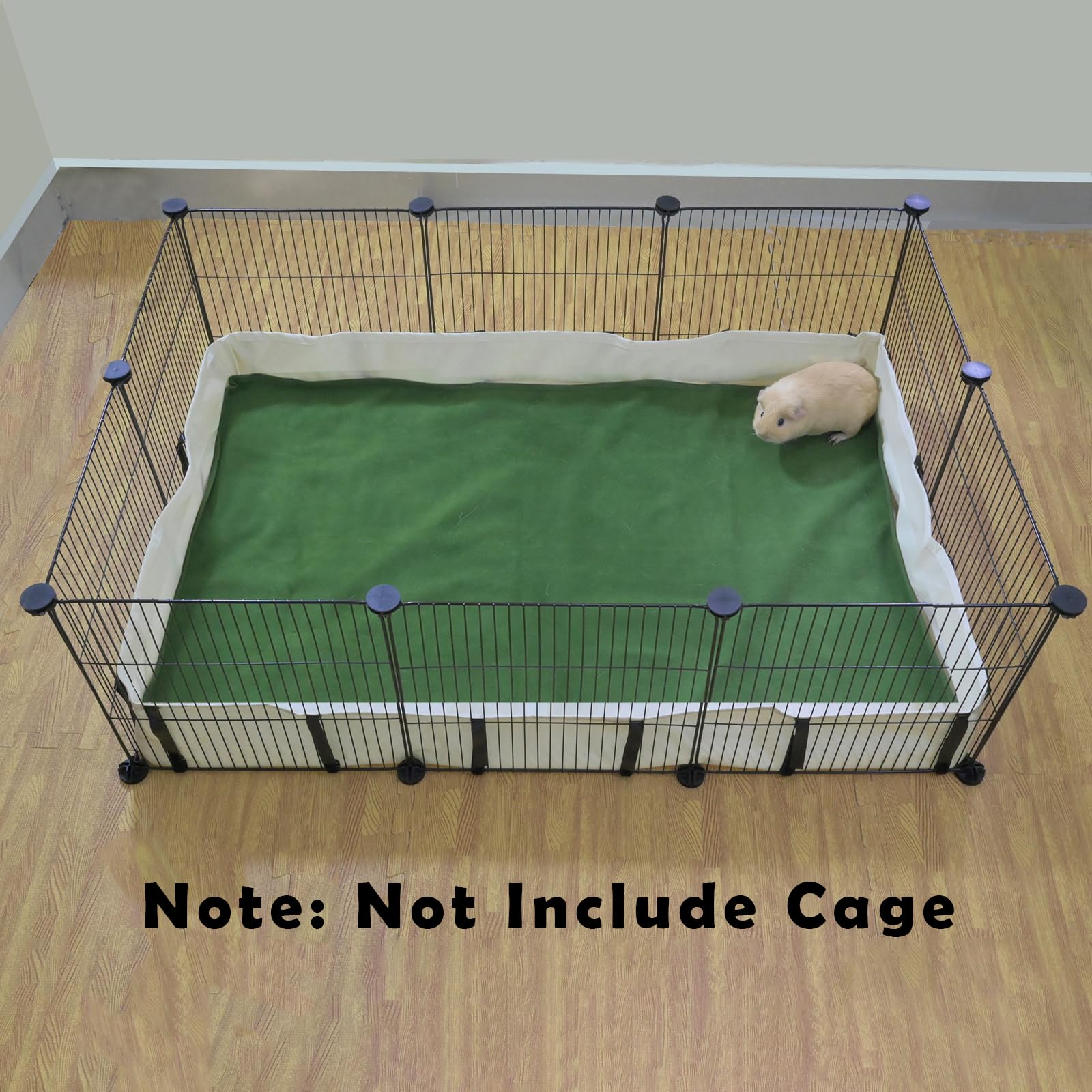 27''*56'' Guinea Pig Cage Bottom Tarp für C&C Cage Panel, wasserdicht Guinea Pig Cage Liner Basis waschbar Small Animal Cage Bedding für Hamster Chinchilla Igel Frettchen Kaninchen Lebensraum (ohne