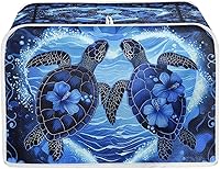 Vista 9 de Talayituse Alpaca Daisy Print 2 Slice Tostadora Cubiertas Protección contra el Polvo Cubiertas para Máquina de Pan Tostadora Horno Cubierta de Tela