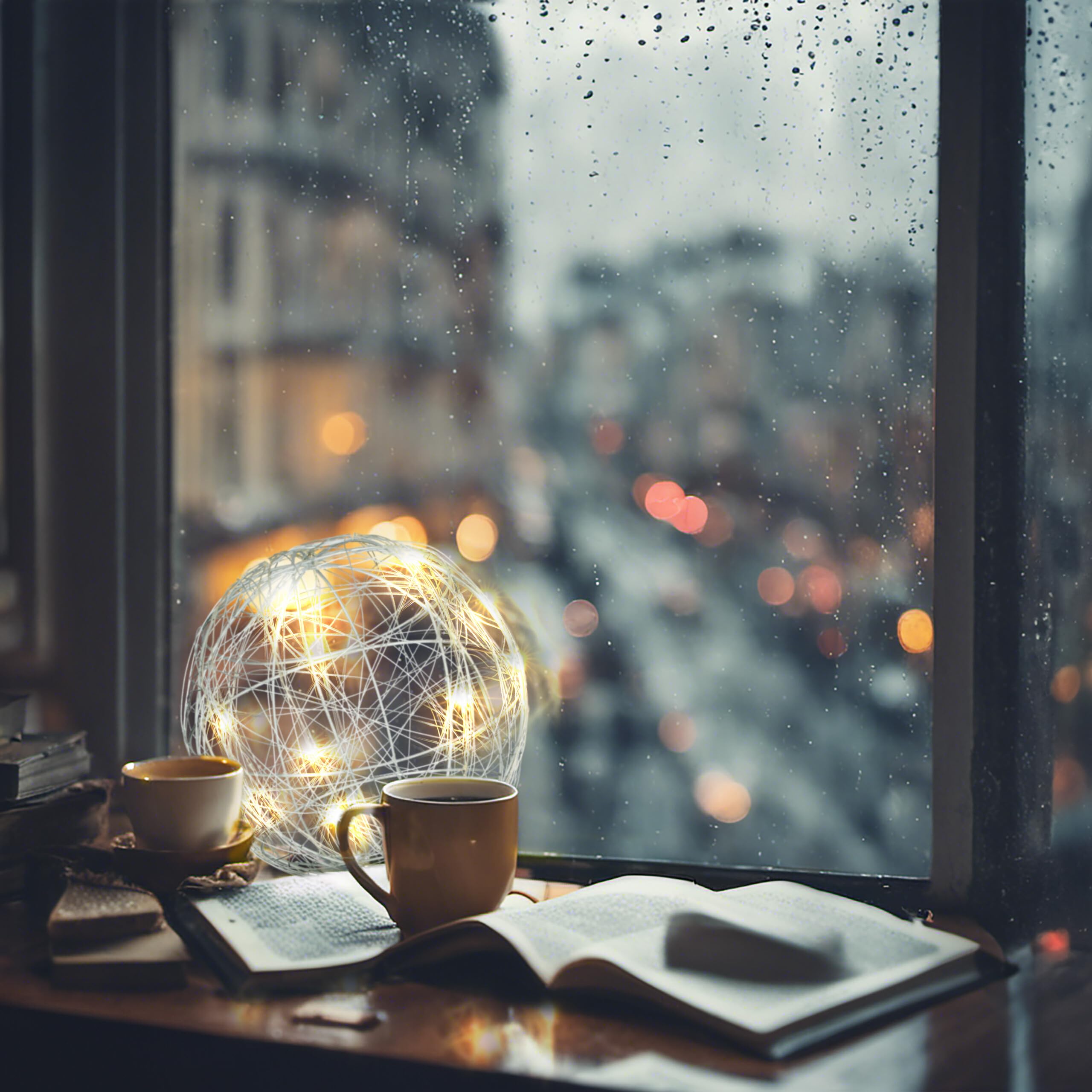 Relaxdays Sfera di Luci a LED, Lampada Decorativa Fili Luminosi, da Appendere o Appoggiare, Cavo Lungo, Ø 30 cm, Argento