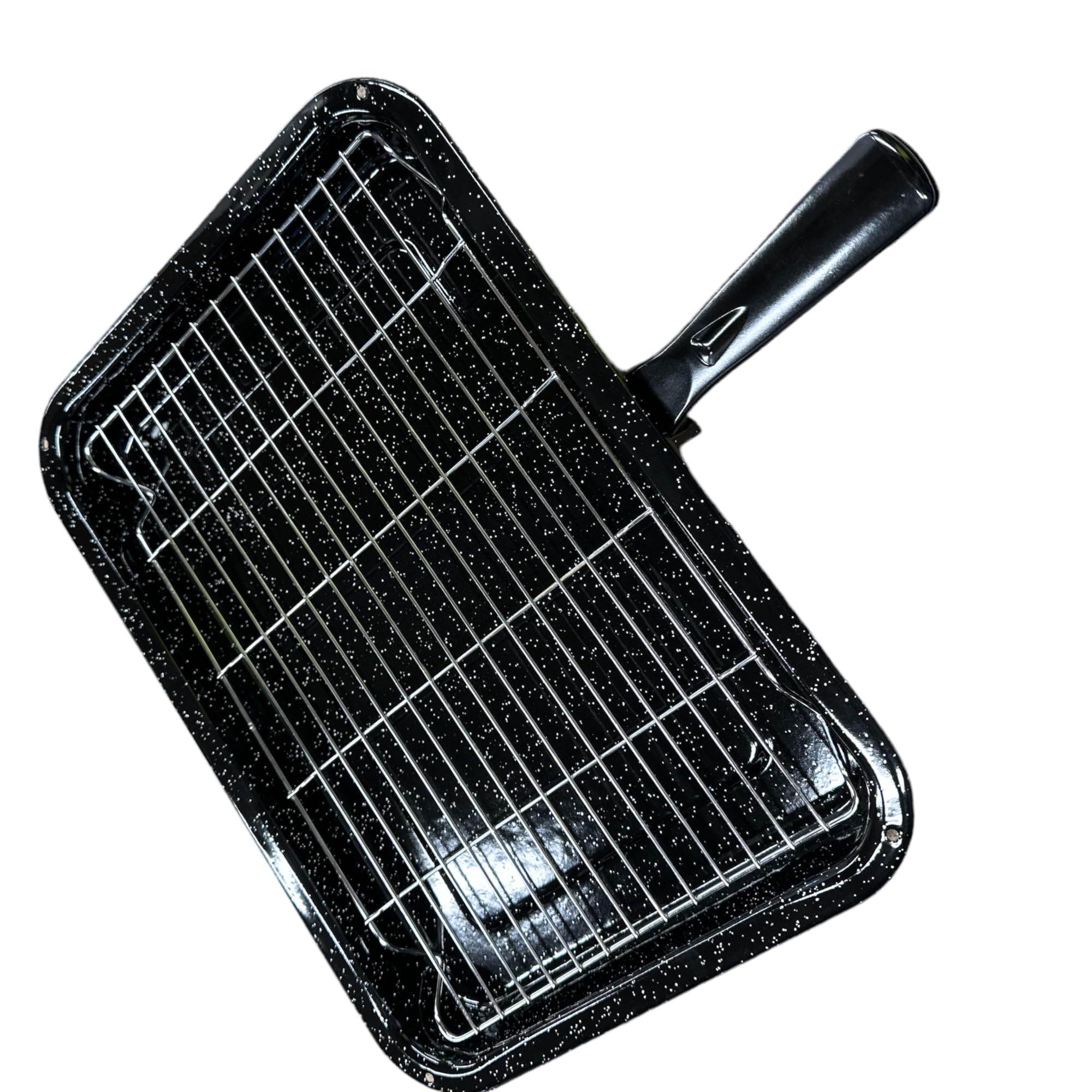 Universal Cooker Grill Pan Oven Tray With Shelf And Detachable Handle 380X280mm