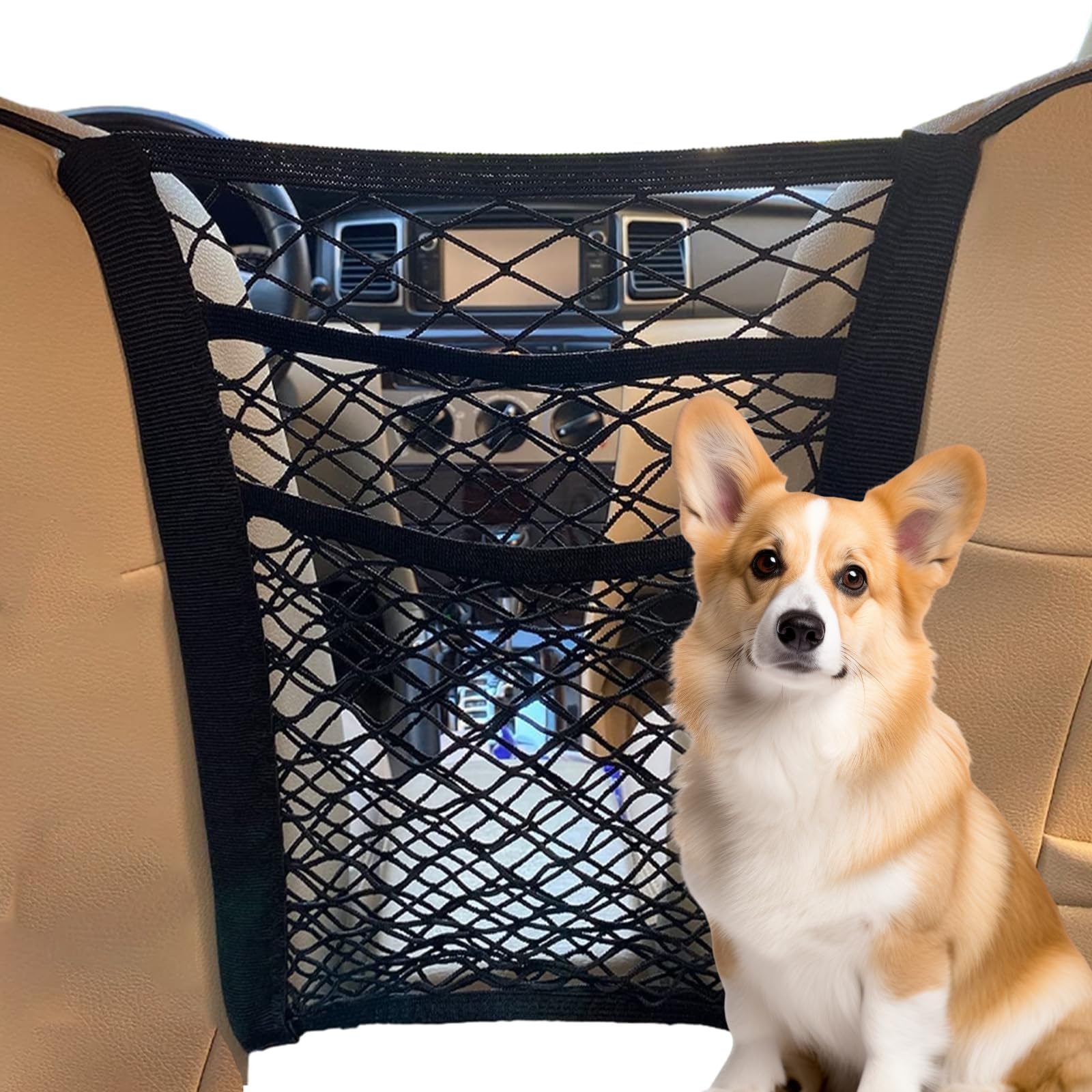 QIZUN Dog Car Barrier Net for MG ZS Hybrid+ Luxury 2024 2025