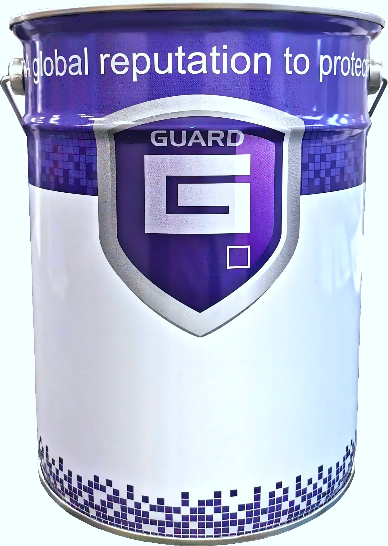 GUARD OC Shipping Container Skip Paint Zinc Phosphate One Coat Paint for Metal - Satin 5L (Grey)
