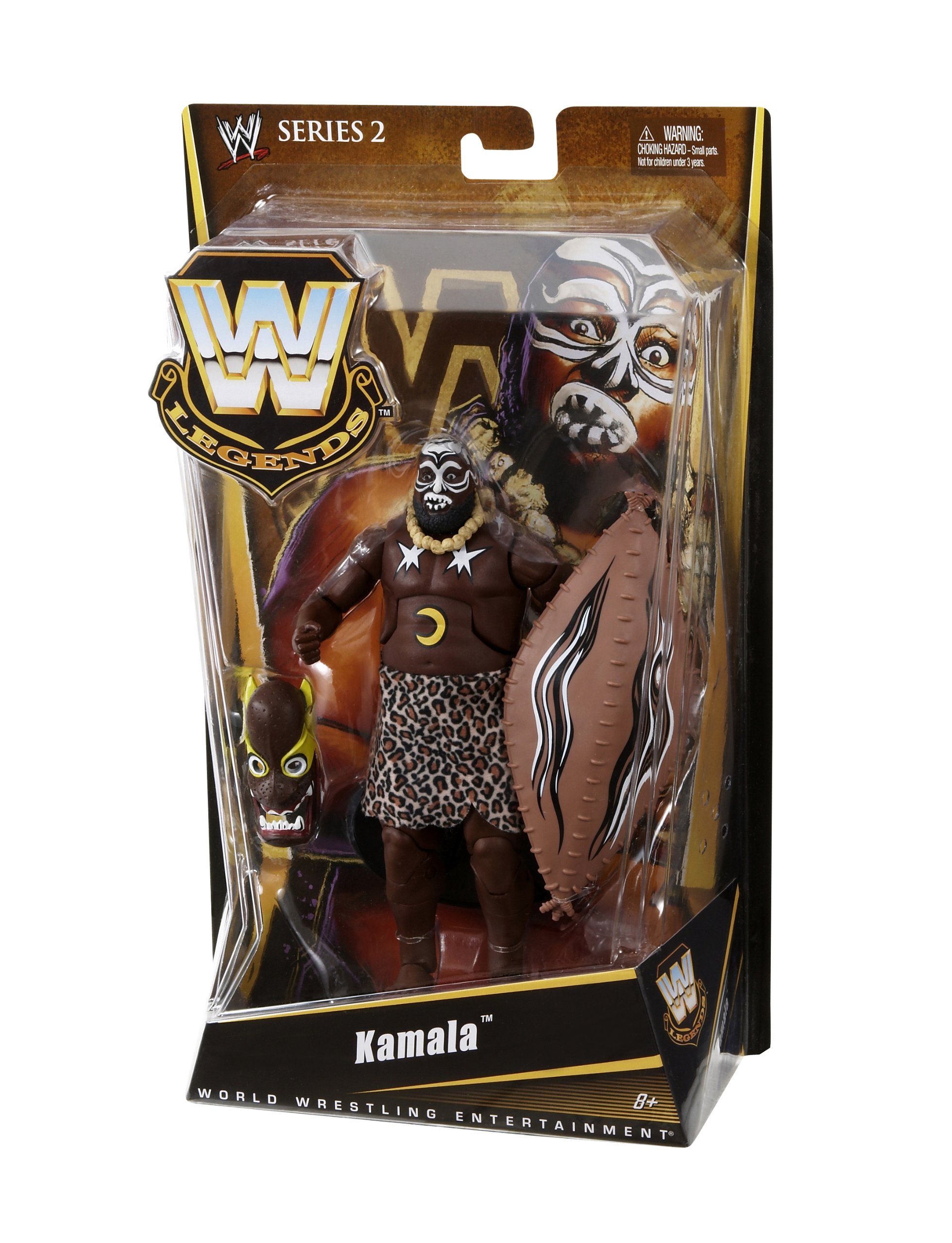 Wwe Legends Kamala Collector Figure : Amazon.com.mx: Juguetes y Juegos